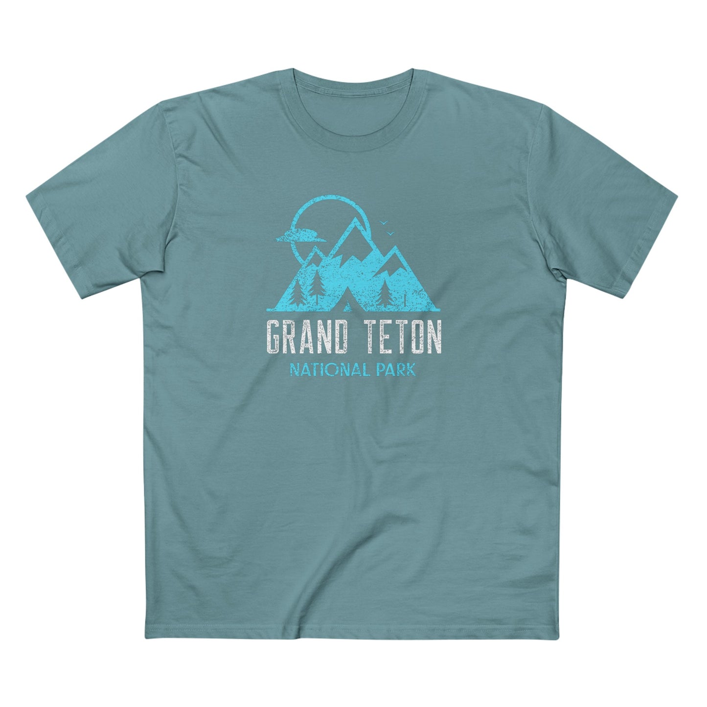 Grand Teton National Park T-Shirt Stamp