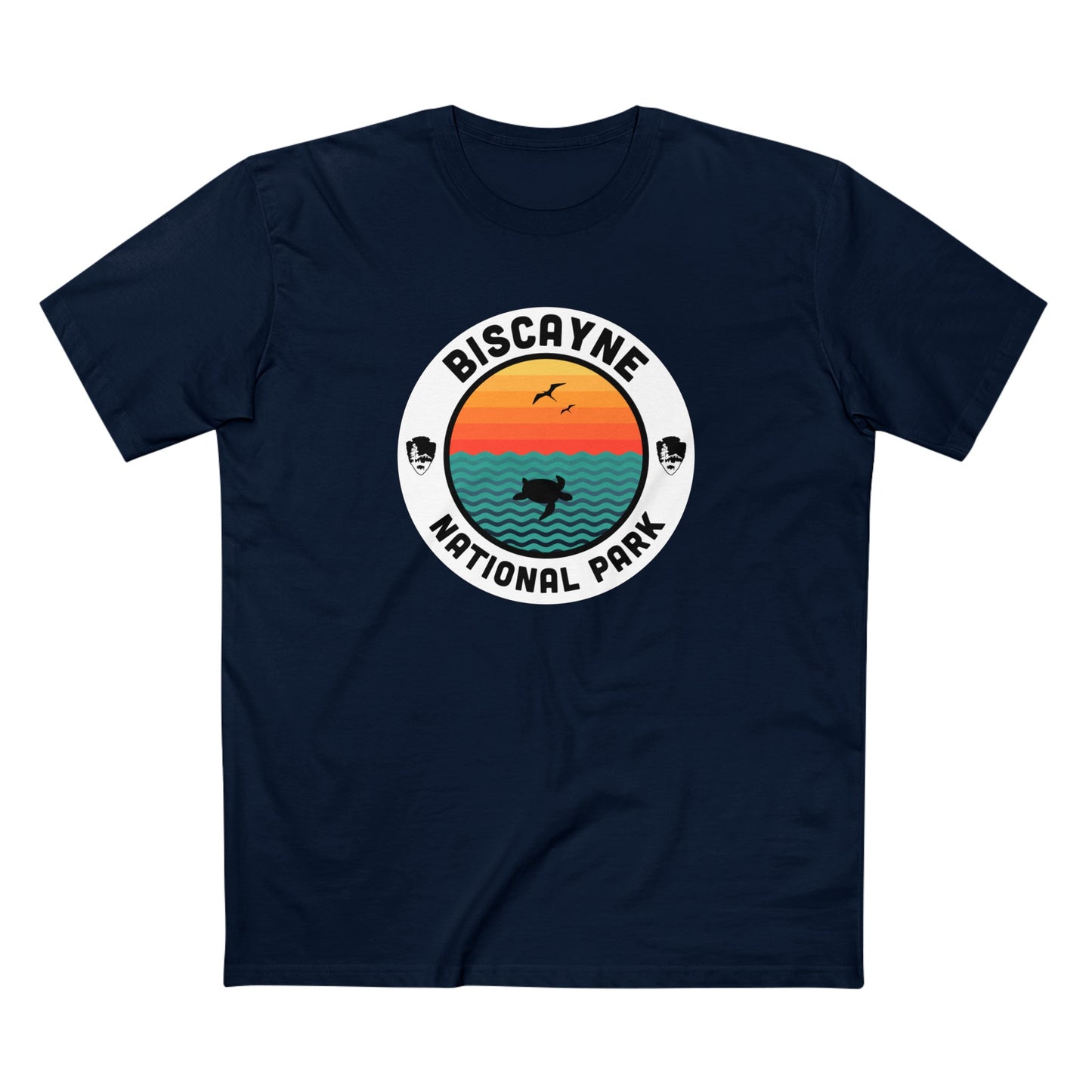 Biscayne National Park - Round Badge Design