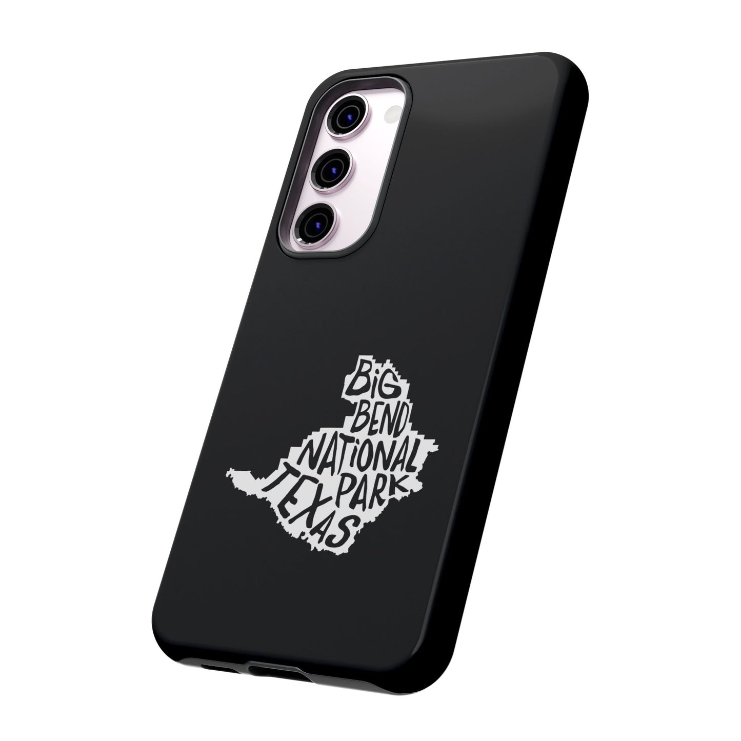 Big Bend National Park Phone Case - Map Design