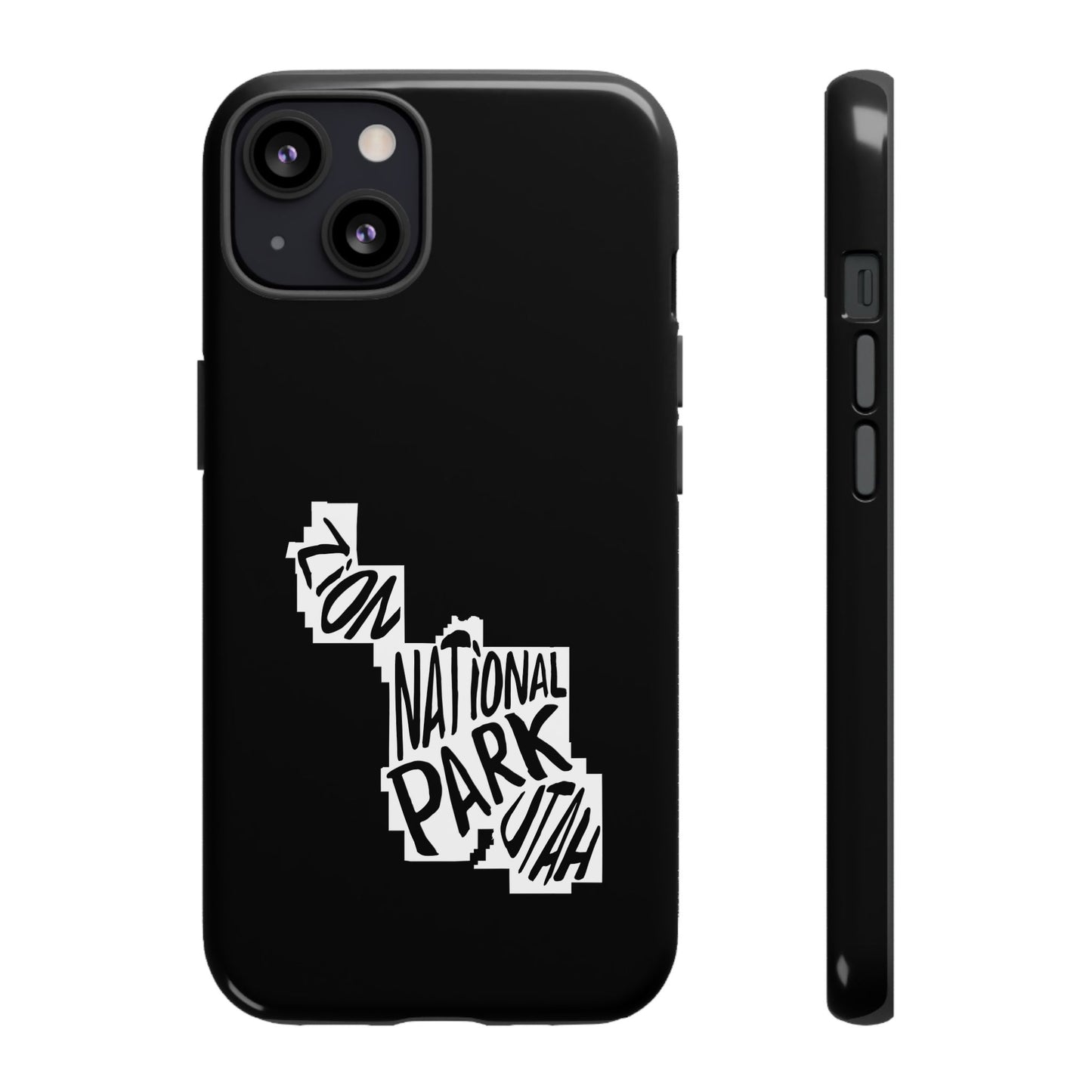 Zion National Park Phone Case - Map Design