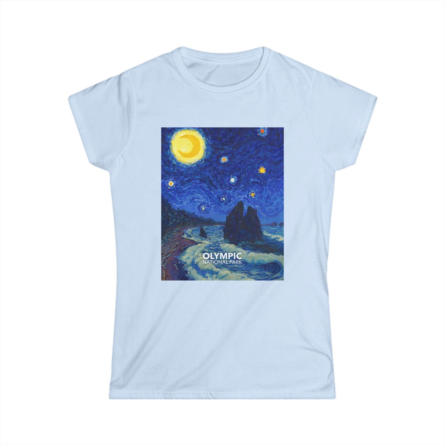 Olympic National Park T-Shirt - Women's Starry Night