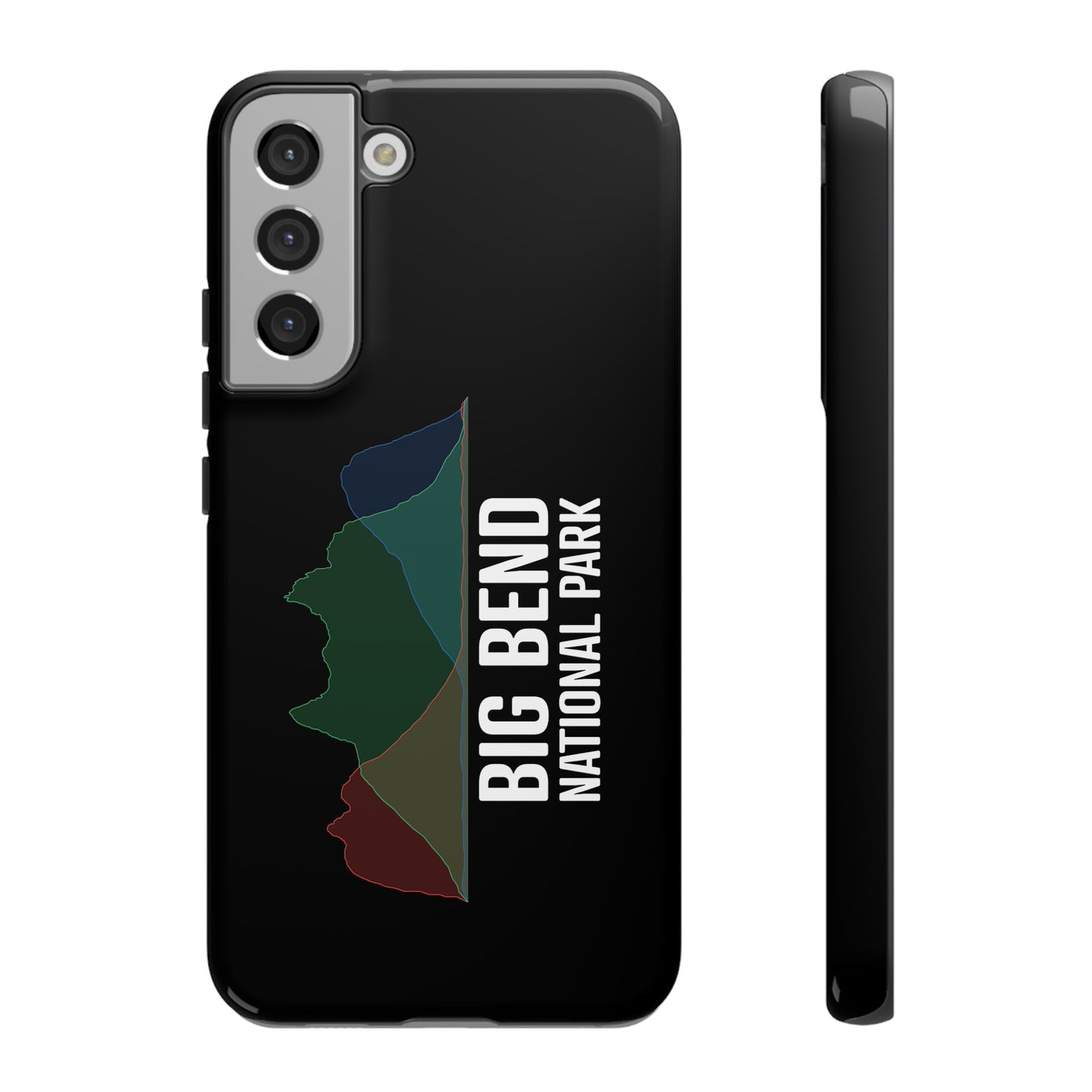Big Bend National Park Phone Case - Histogram Design
