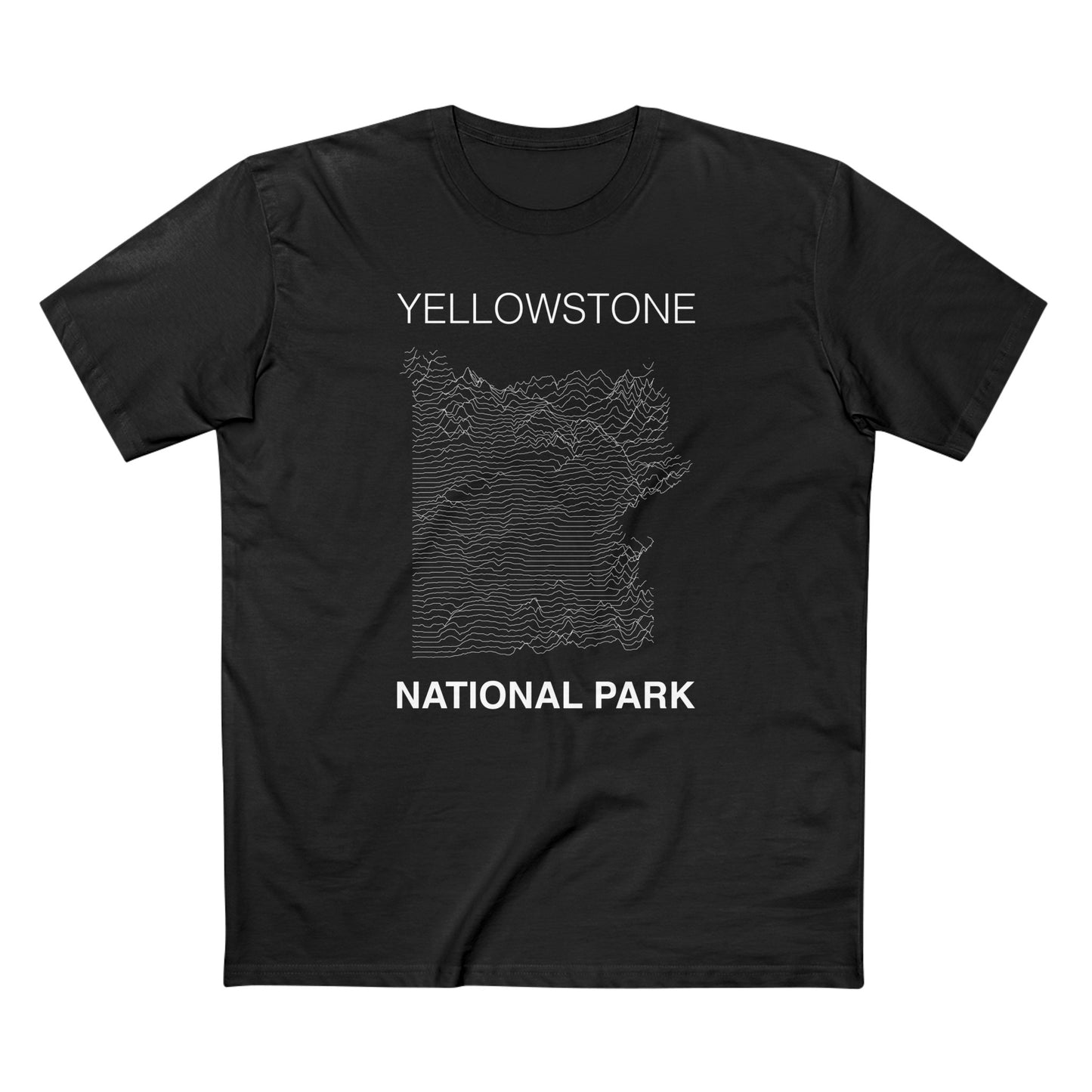 Yellowstone National Park T-Shirt Lines
