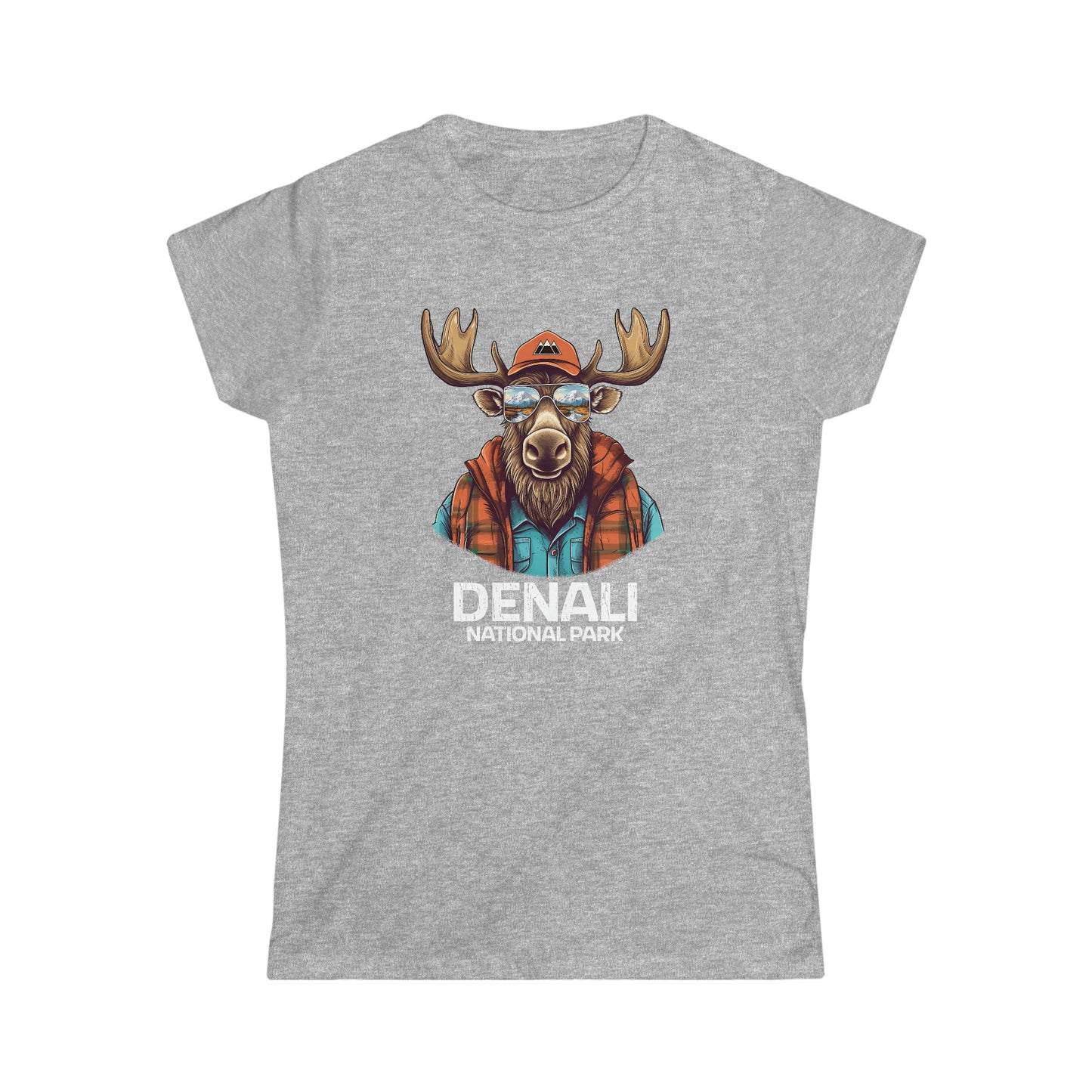 Denali National Park Women's T-Shirt - Cool Moose