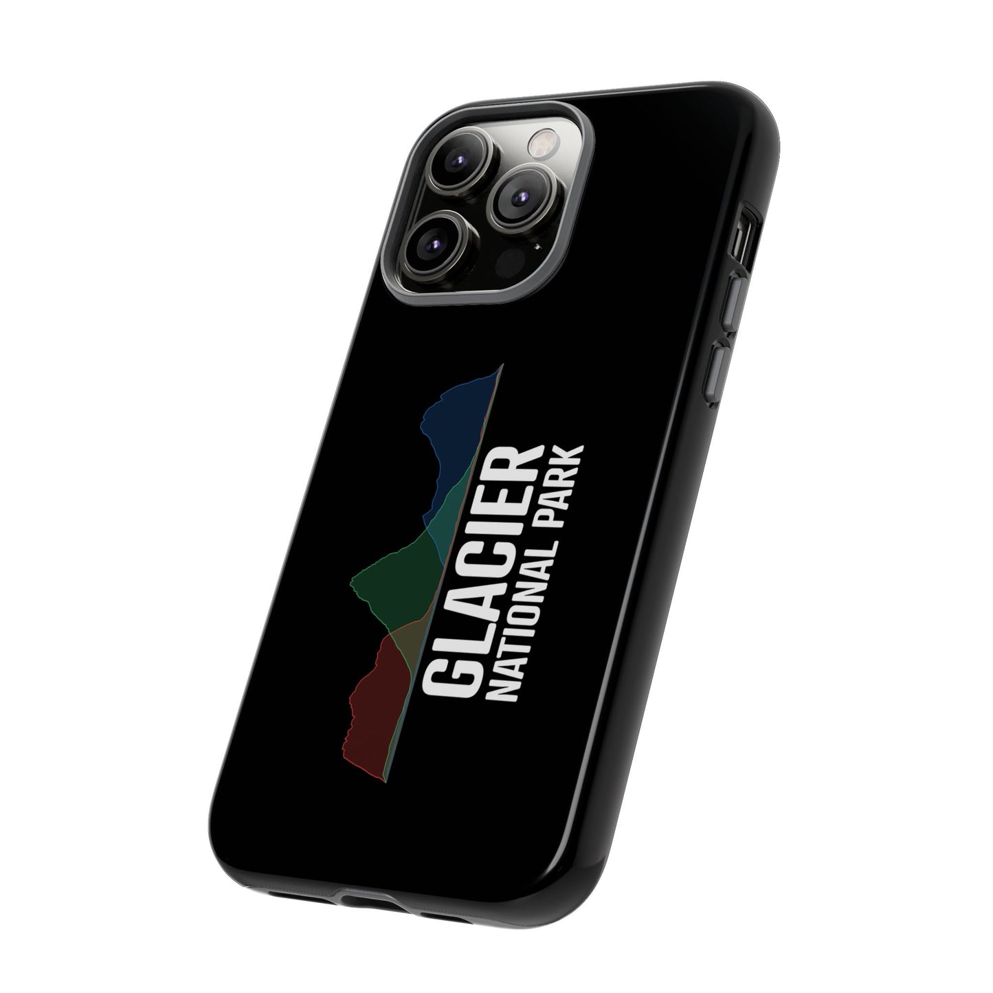 Glacier National Park Phone Case - Histogram Design