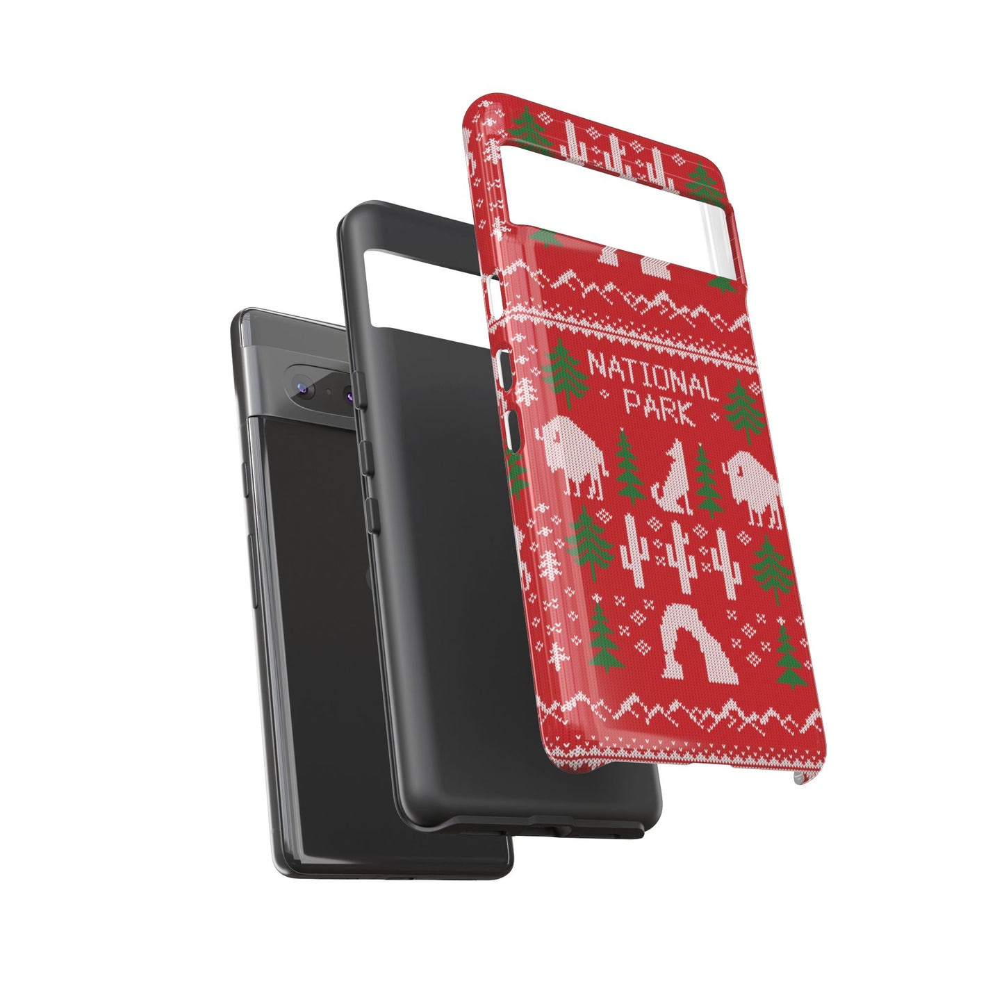 National Park Phone Case - Fair Isle Pattern