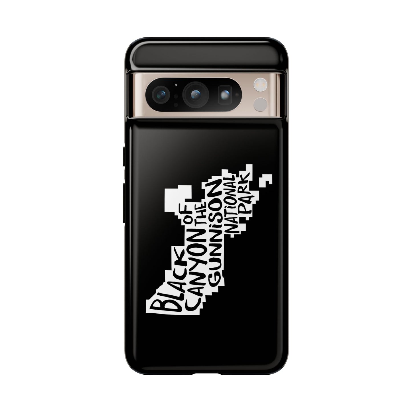 Black Canyon of the Gunnison National Park Phone Case - Map Design