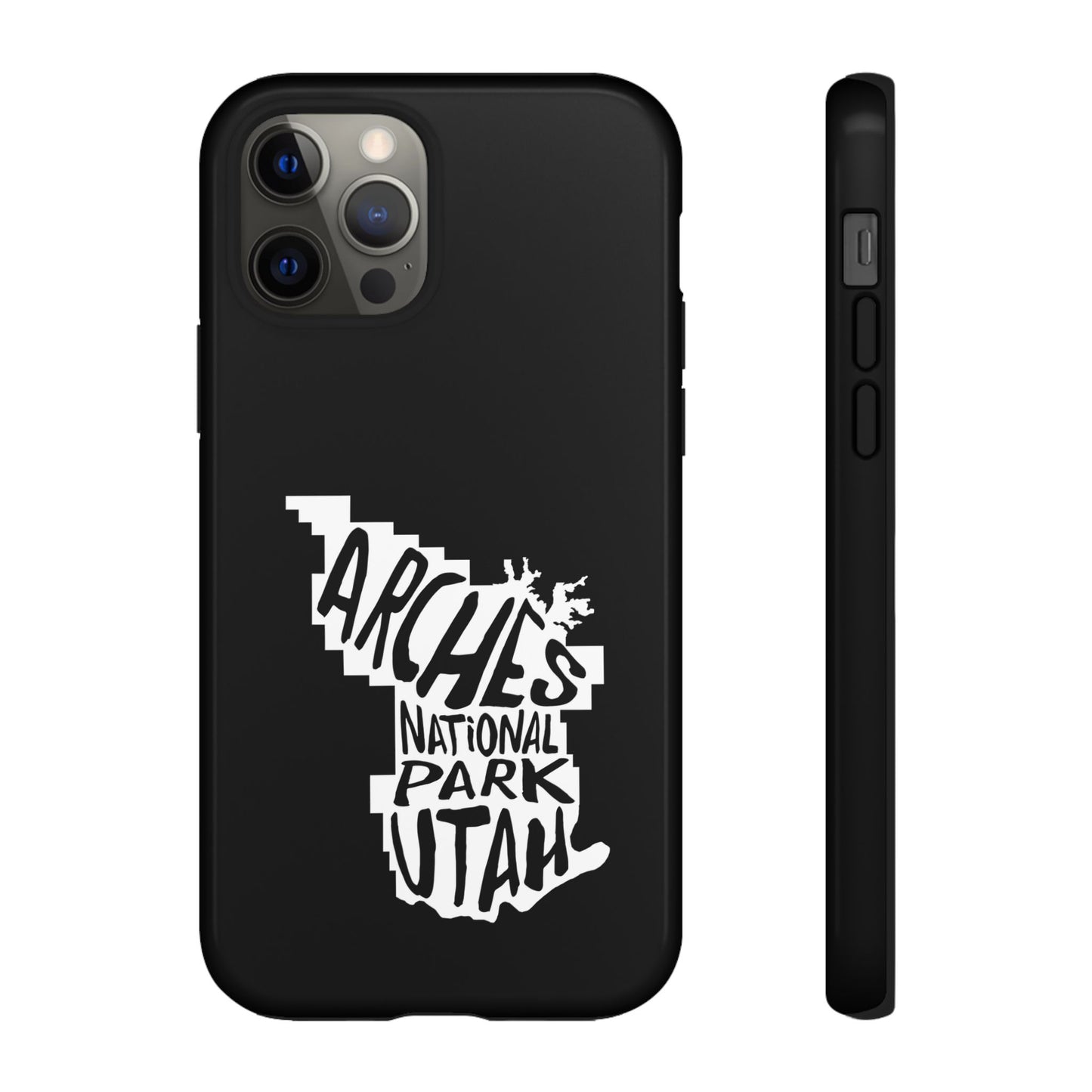 Arches National Park iPhone Case - Map Design