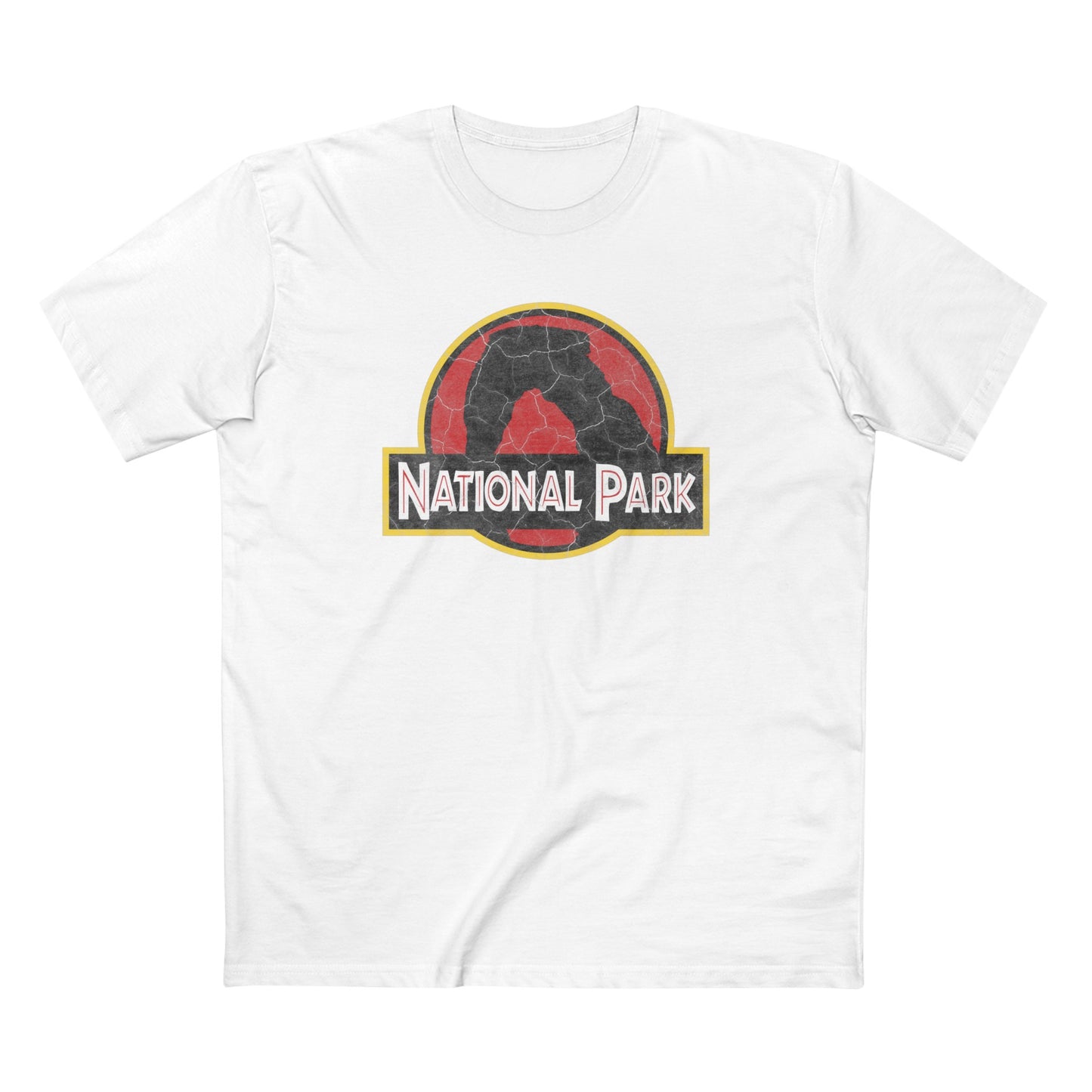 Arches National Park T-Shirt - Delicate Arch Parody Logo
