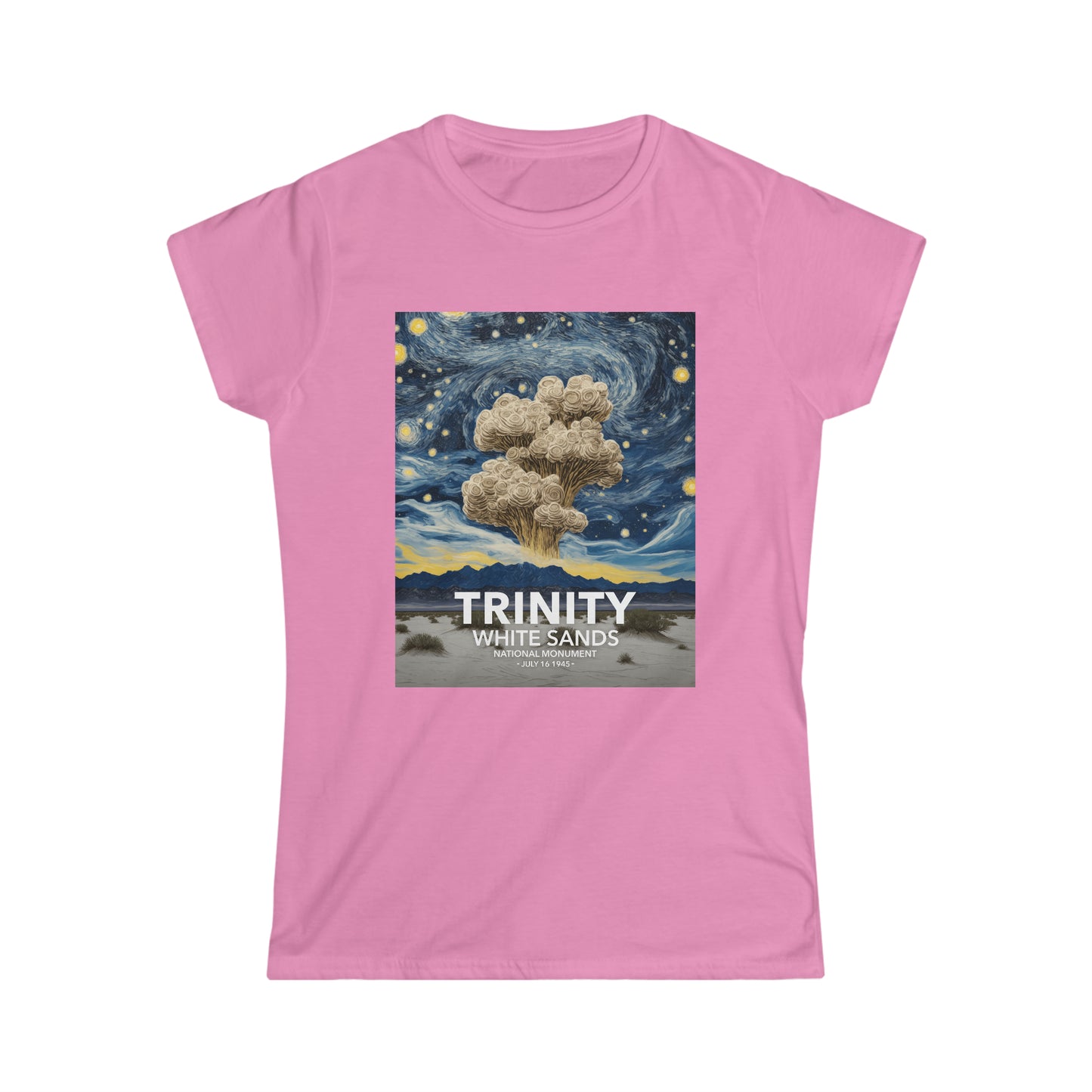 White Sands National Park T-Shirt - Women's Starry Night Trinity Test