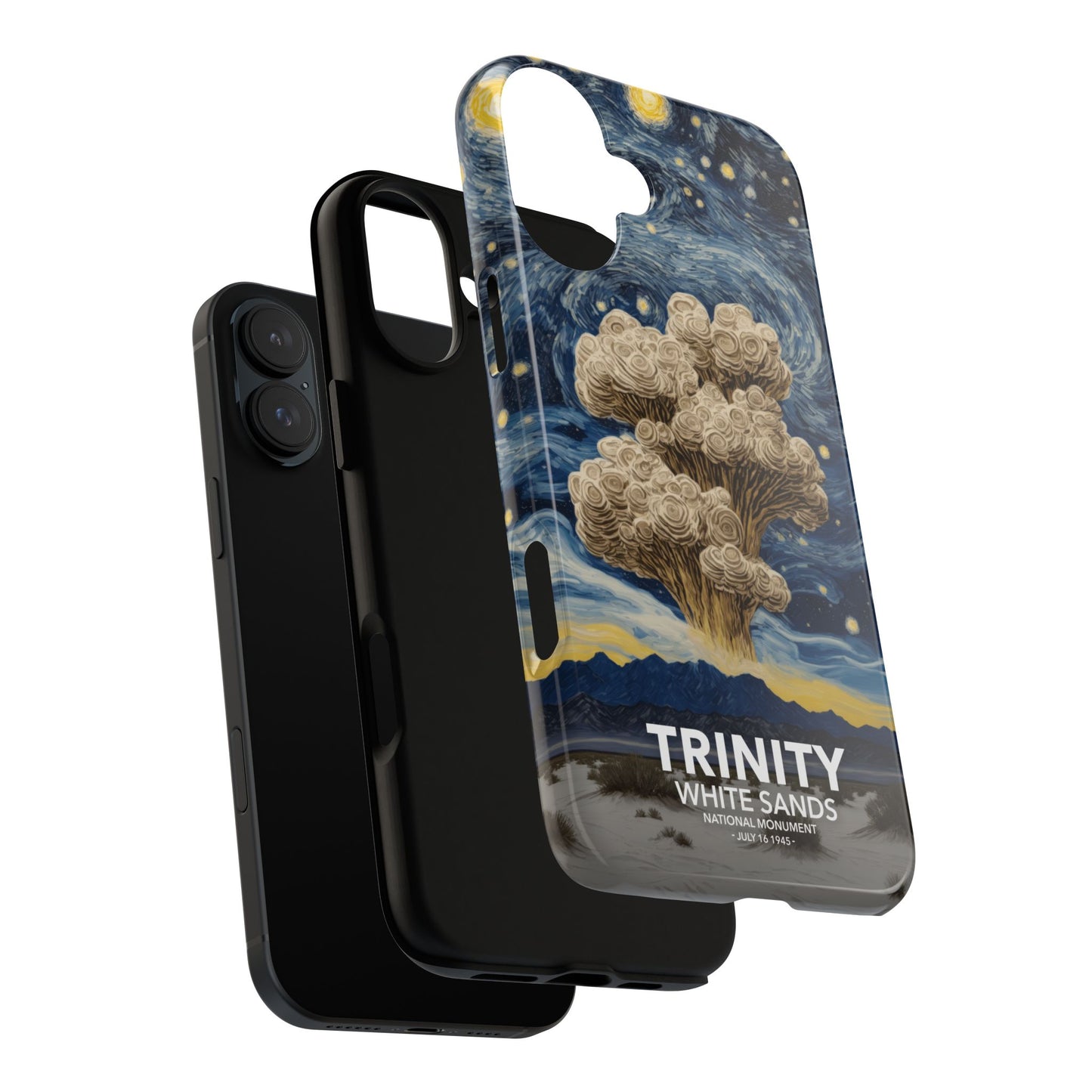 White Sands National Park Phone Case - Starry Night Trinity Test