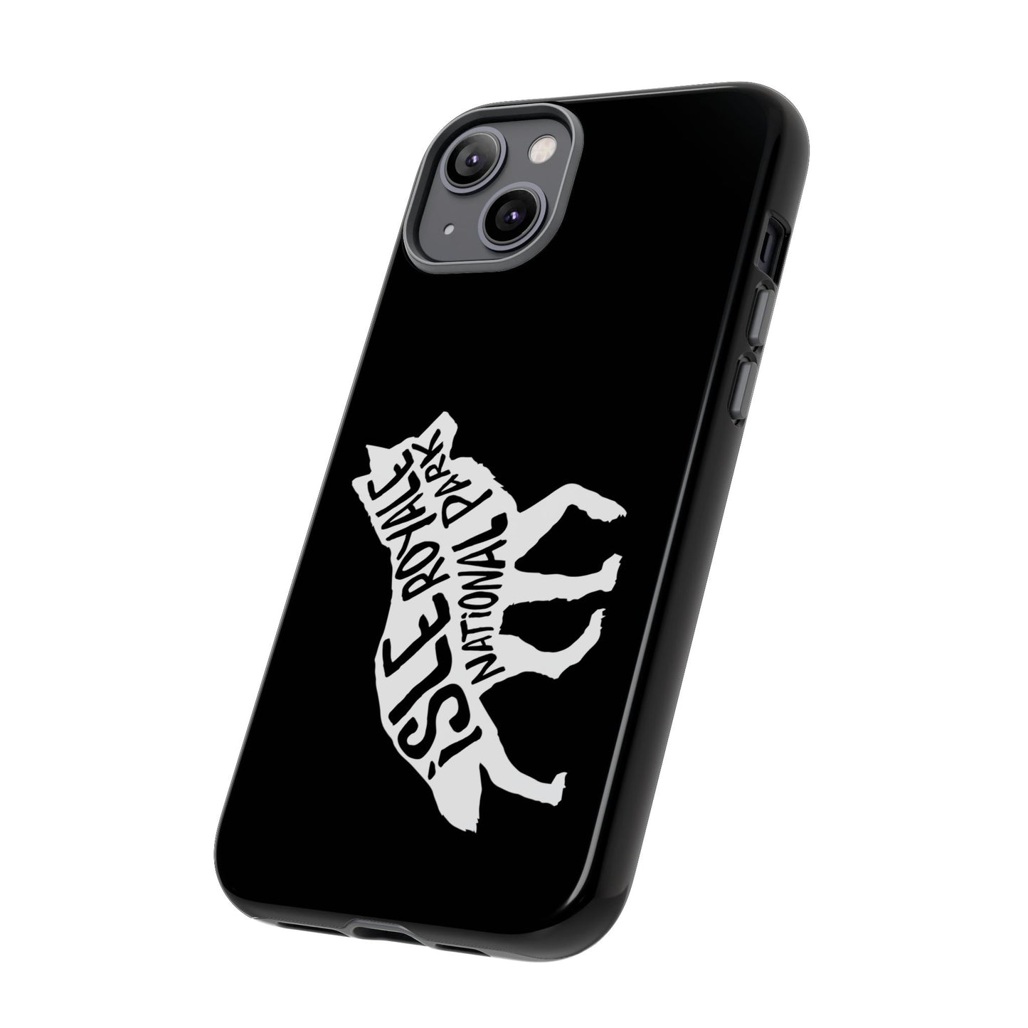 Isle Royale National Park Phone Case - Wolf Design