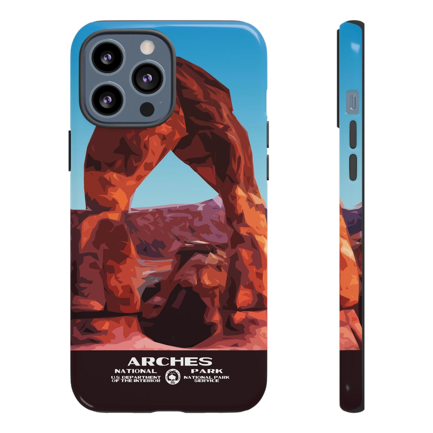 Arches National Park Phone Case - WPA Style
