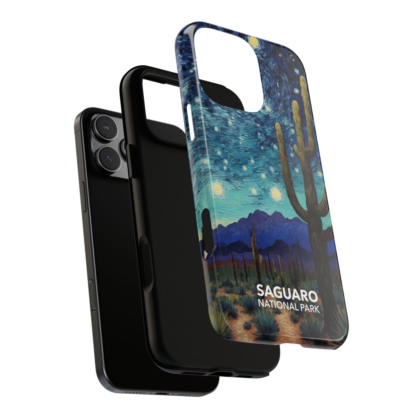 Saguaro National Park Phone Case - Starry Night