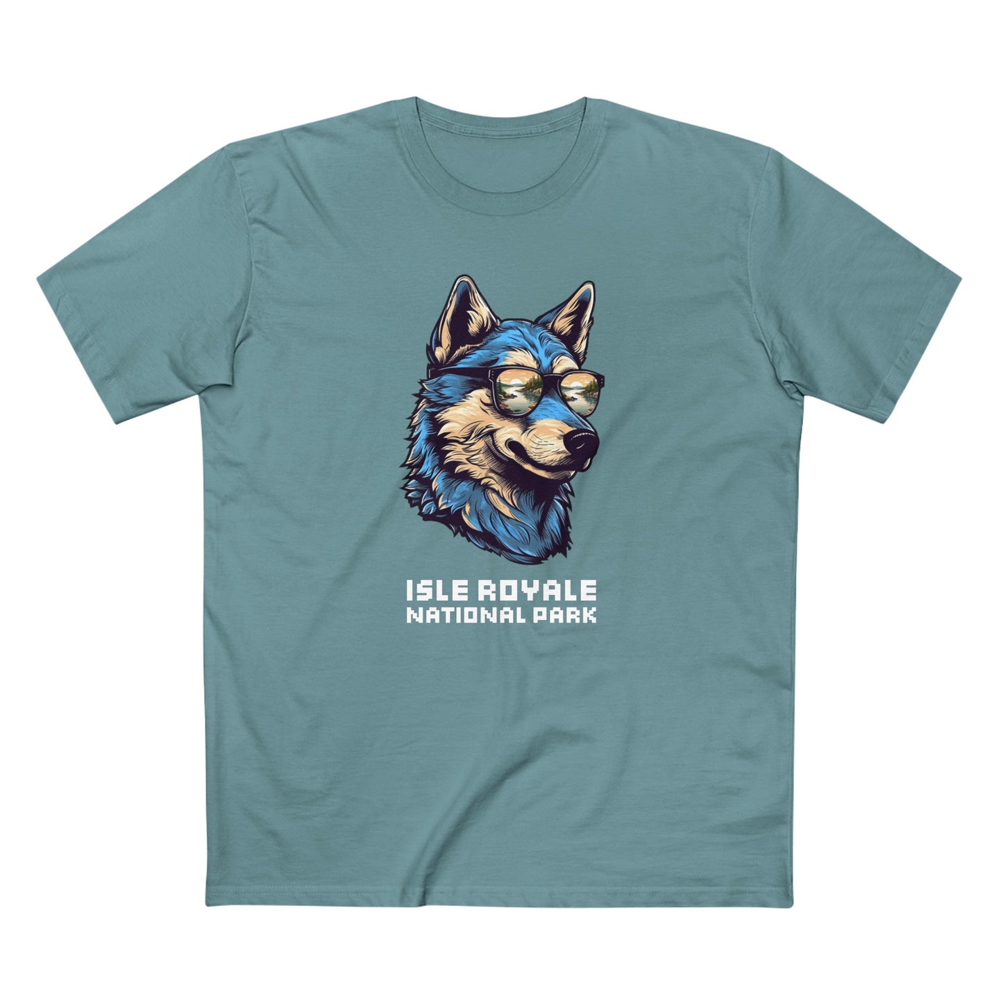 Isle Royale National Park T-Shirt - Smooth Wolf