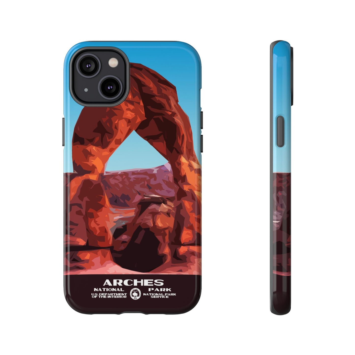 Arches National Park Phone Case - WPA Style