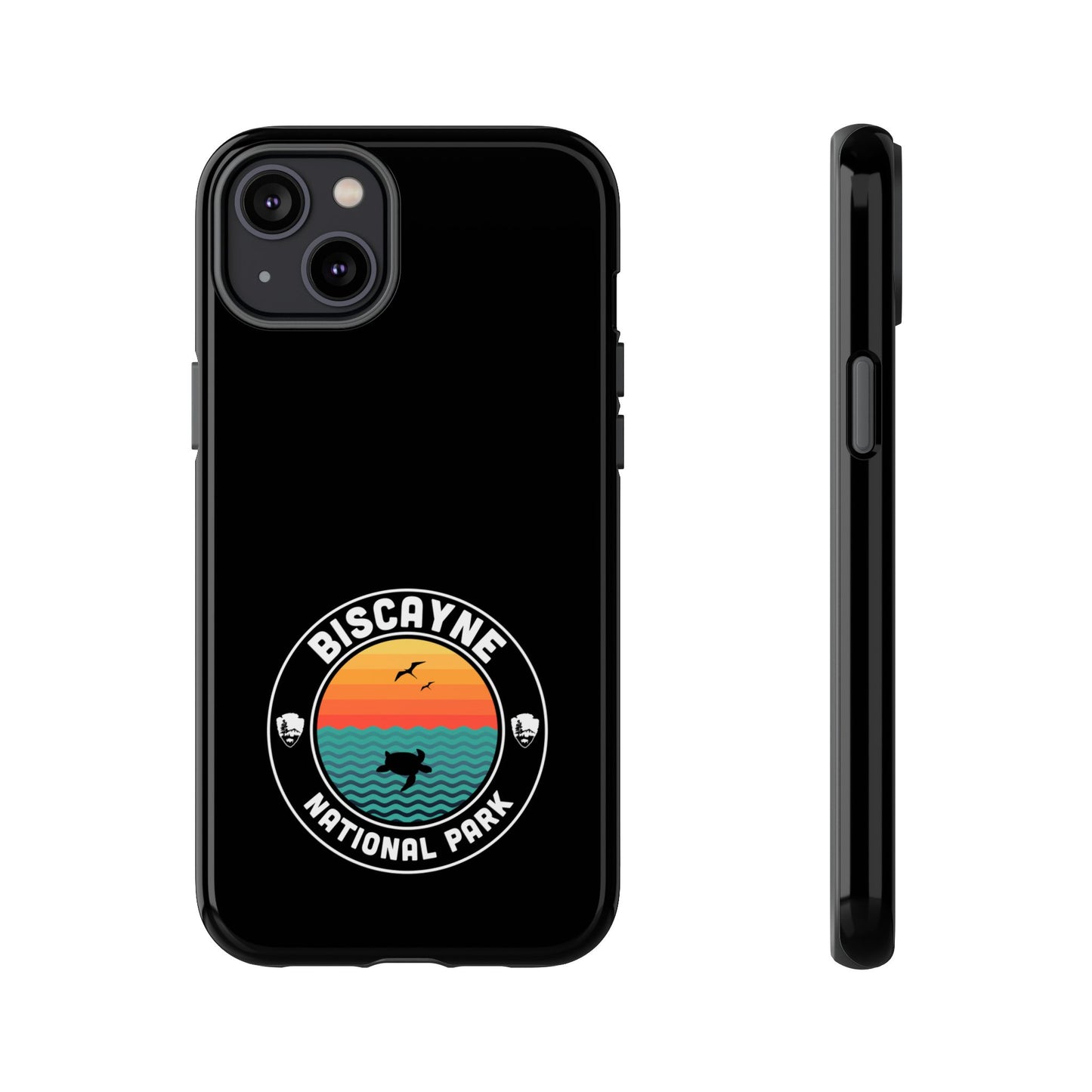 Biscayne National Park Phone Case - Round Emblem Design