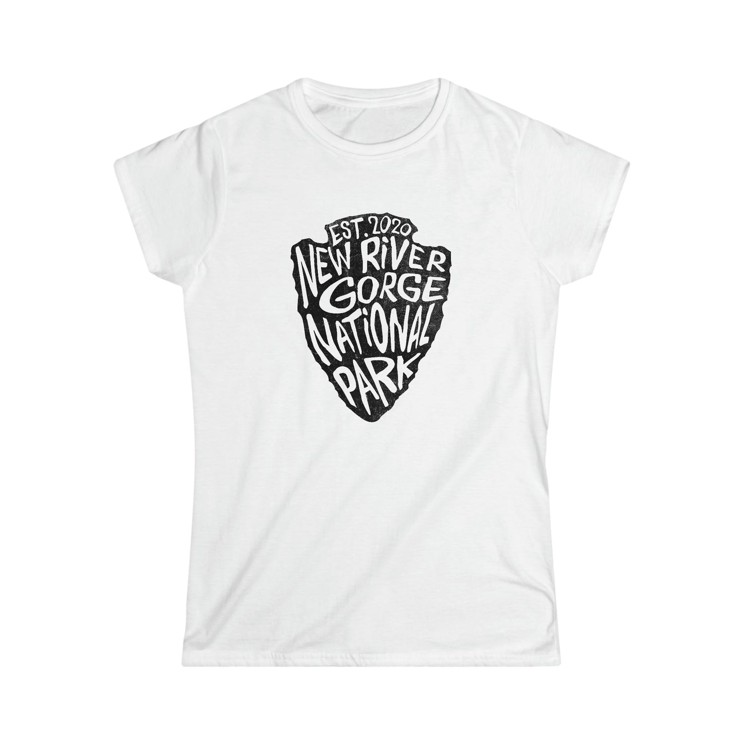 New River Gorge National Park Women's T-Shirt - Arrowhead Design