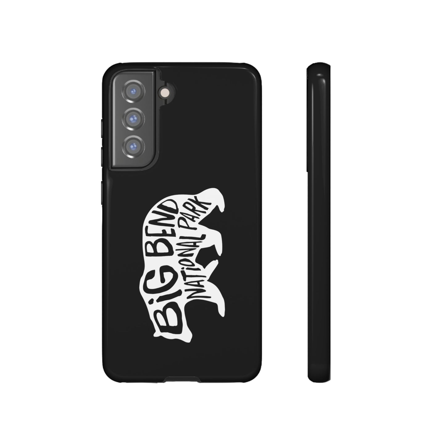 Big Bend National Park Phone Case - Black Bear Design