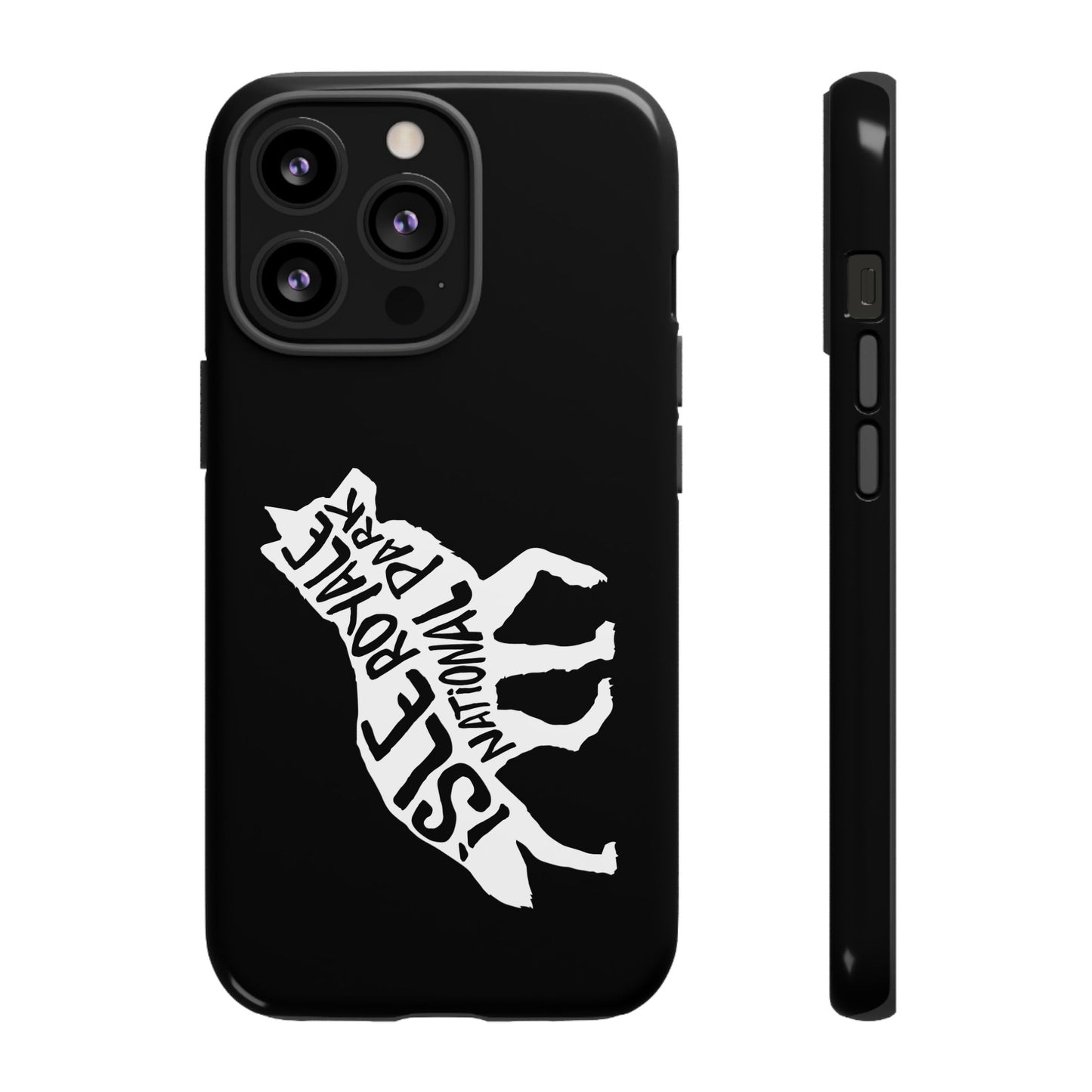 Isle Royale National Park Phone Case - Wolf Design