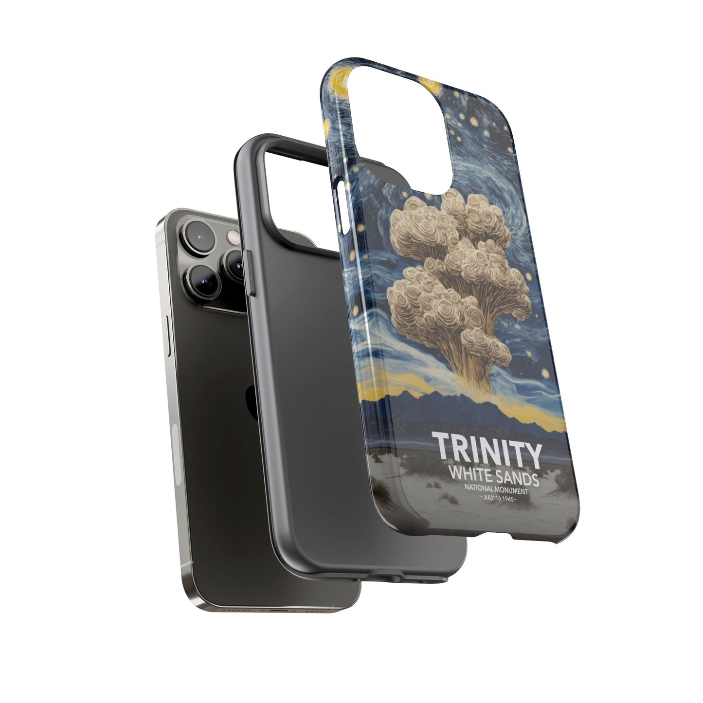 White Sands National Park Phone Case - Starry Night Trinity Test