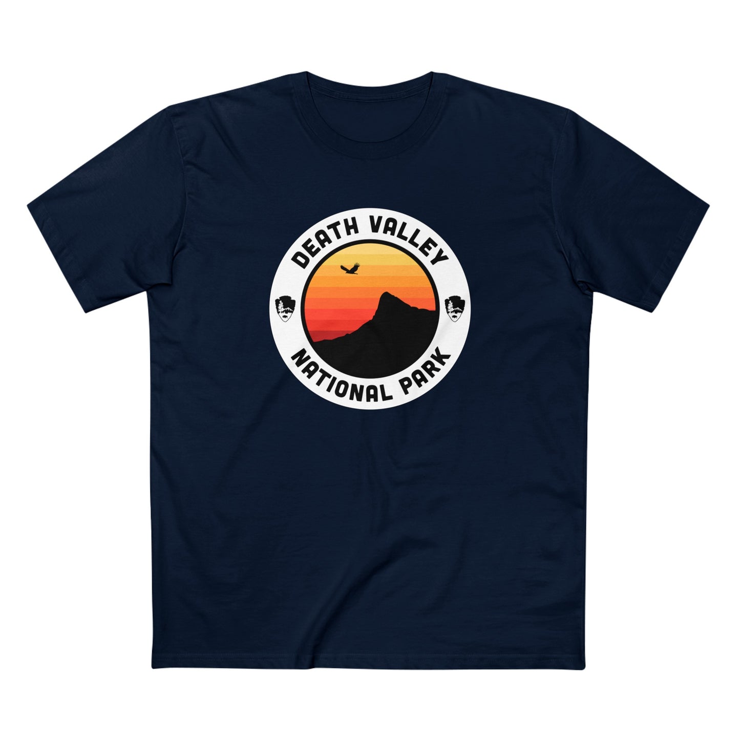 Death Valley National Park T-Shirt - Round Badge Design