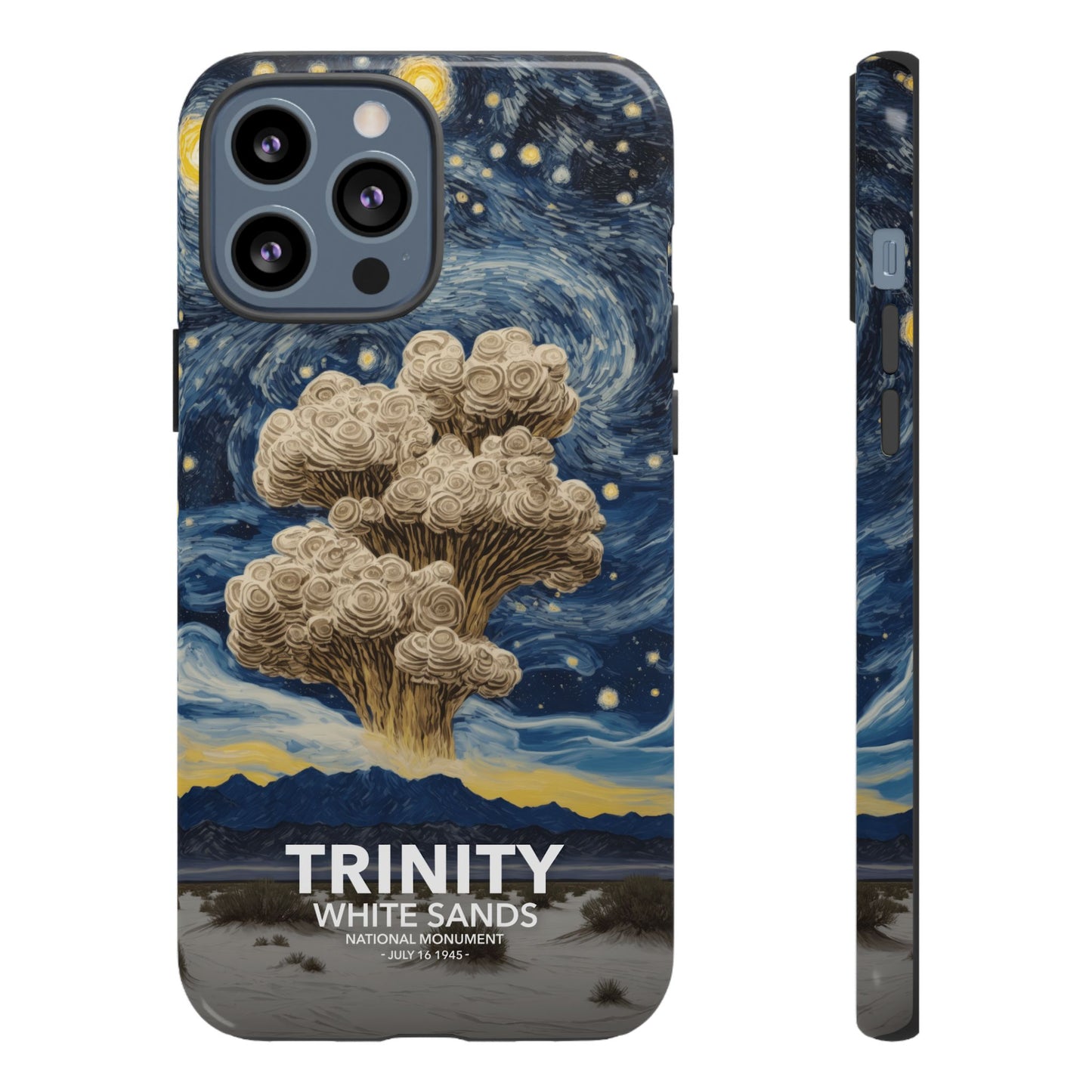 White Sands National Park Phone Case - Starry Night Trinity Test
