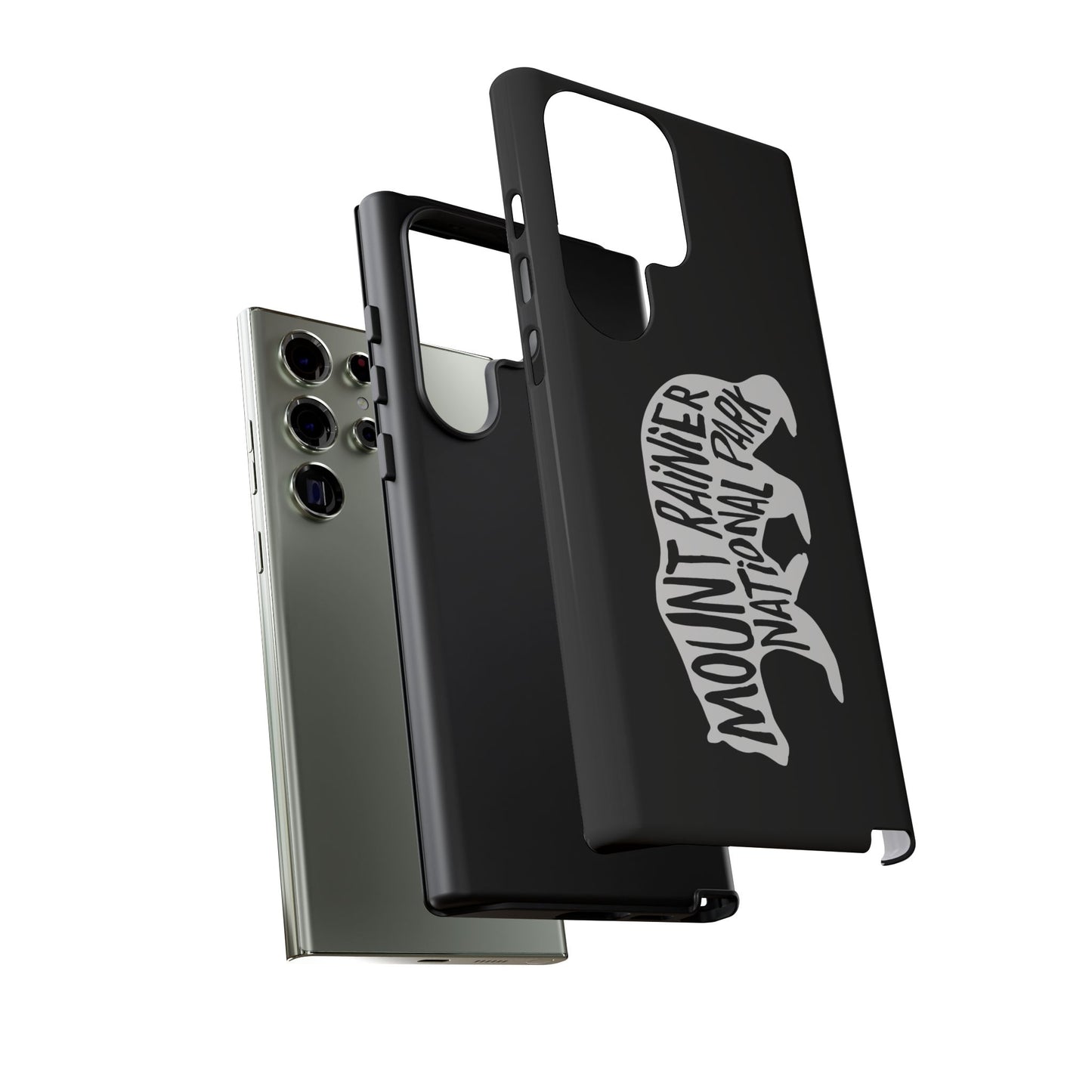 Mount Rainier National Park Phone Case - Black Bear Design