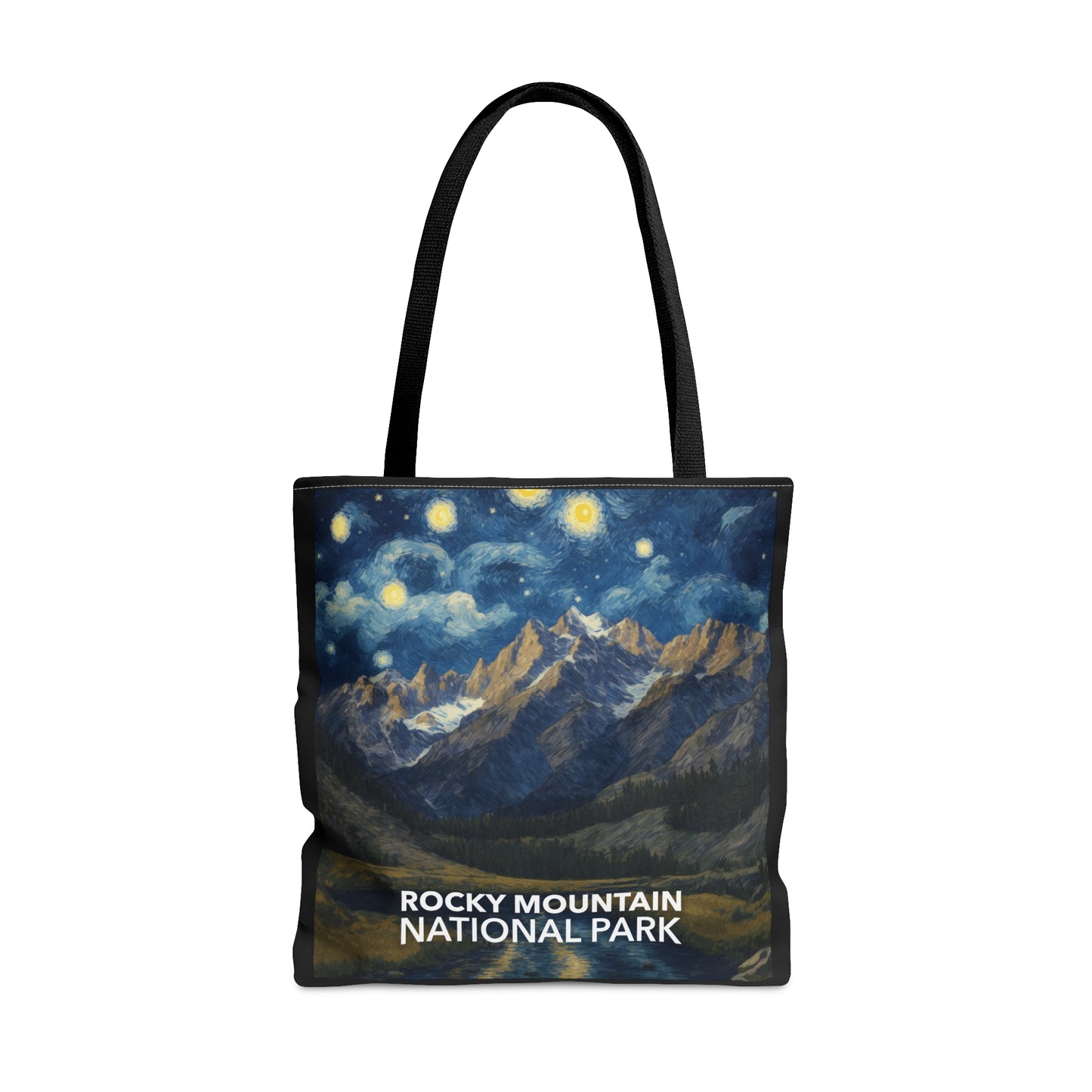 Rocky Mountain National Park Tote Bag - The Starry Night