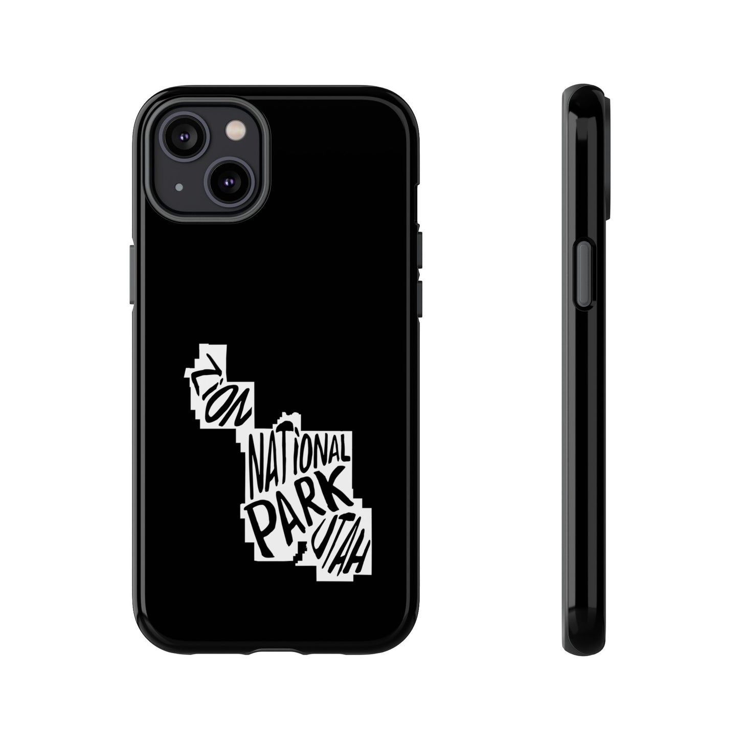 Zion National Park Phone Case - Map Design