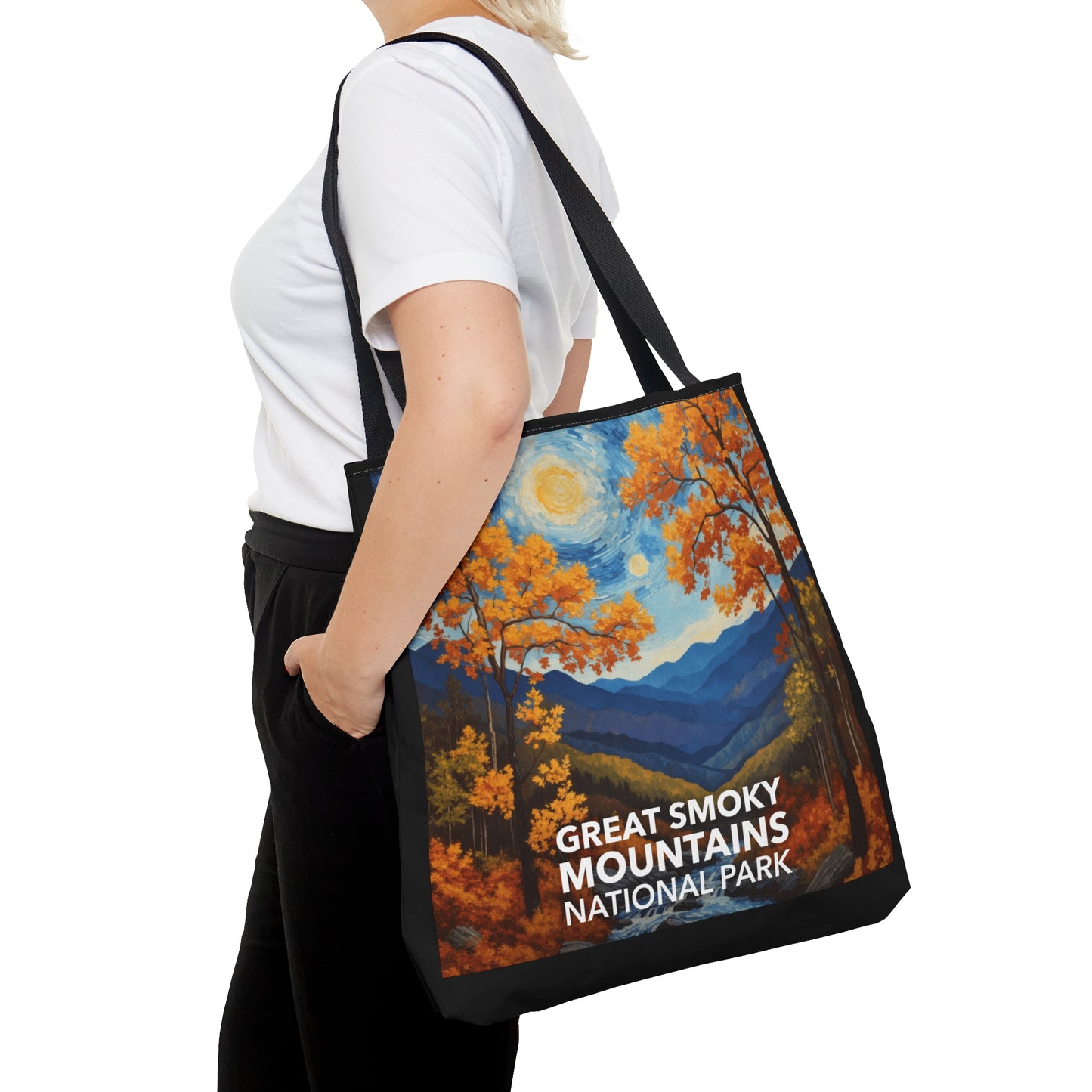 Great Smoky Mountains National Park Tote Bag - The Starry Night