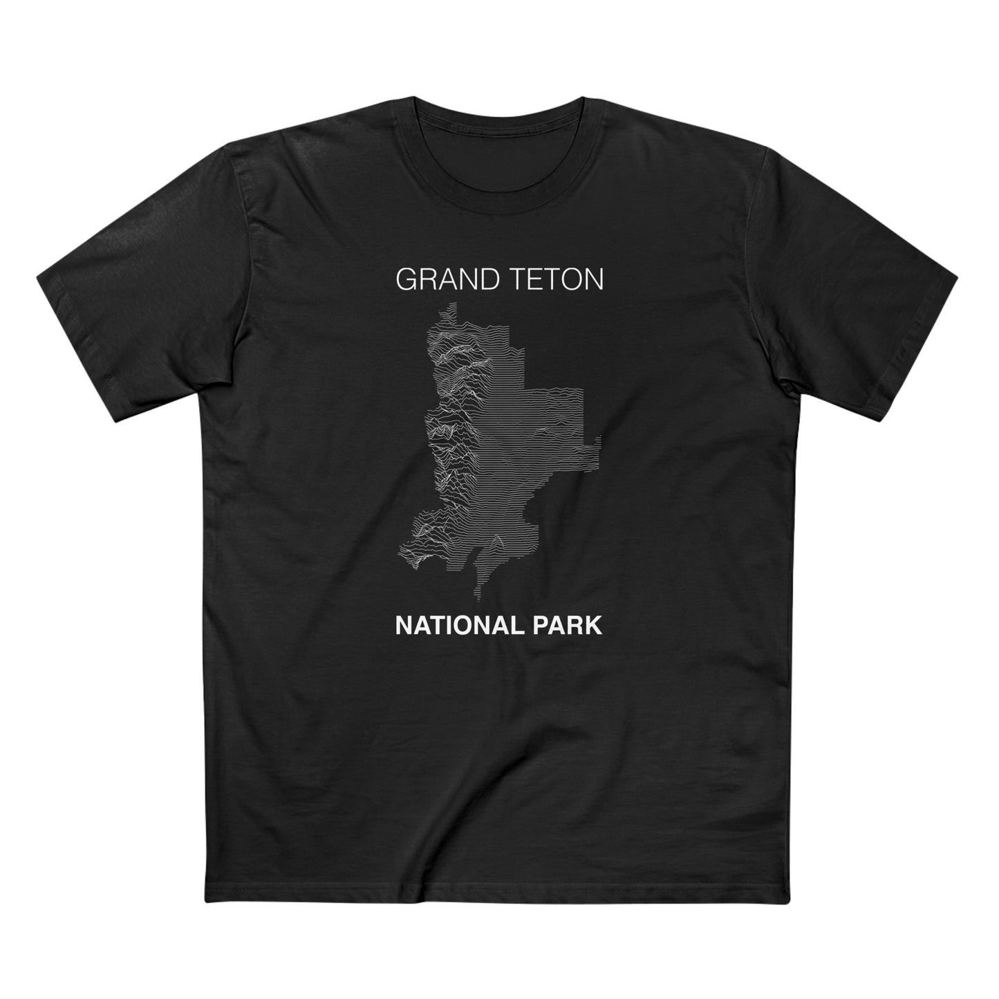 Grand Teton National Park T-Shirt Lines