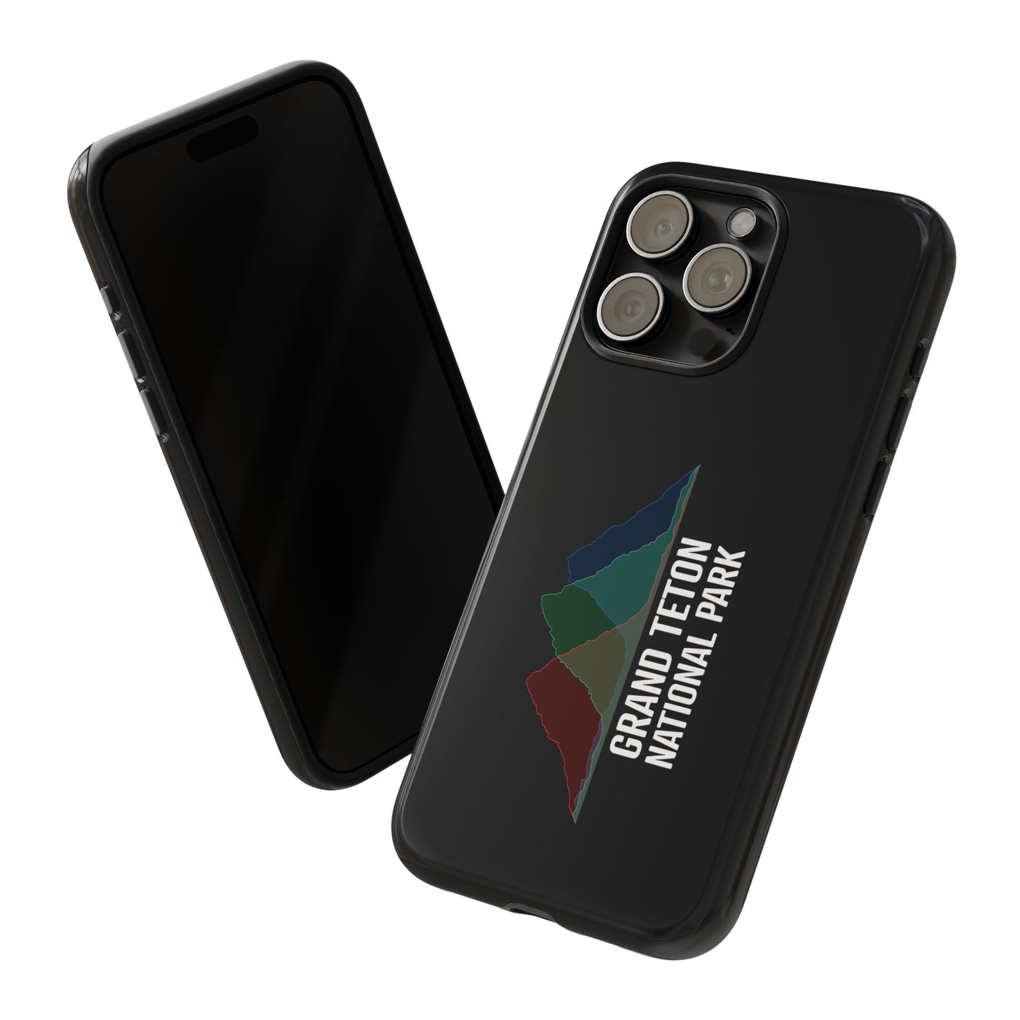 Grand Teton National Park Phone Case - Histogram Design