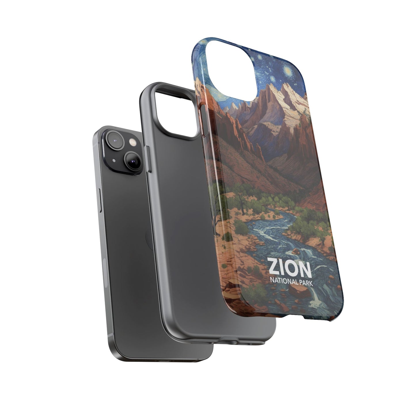 Zion National Park Phone Case - Starry Night