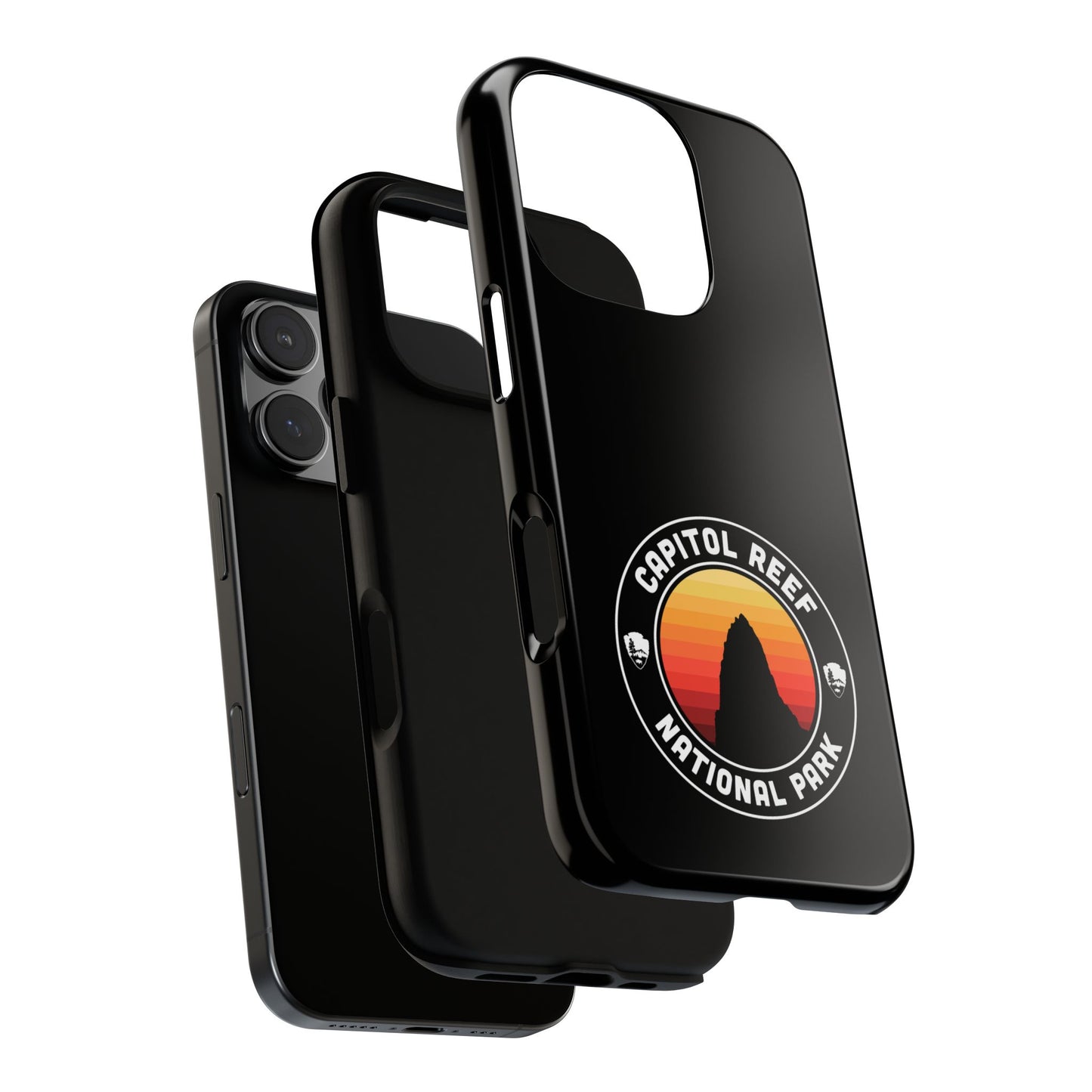 Capitol Reef National Park Phone Case - Round Emblem Design