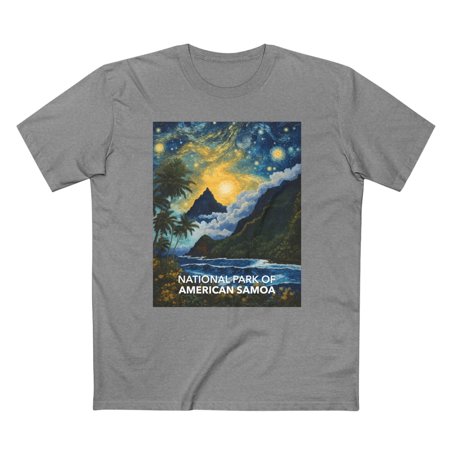 National Park of American Samoa T-Shirt - The Starry Night