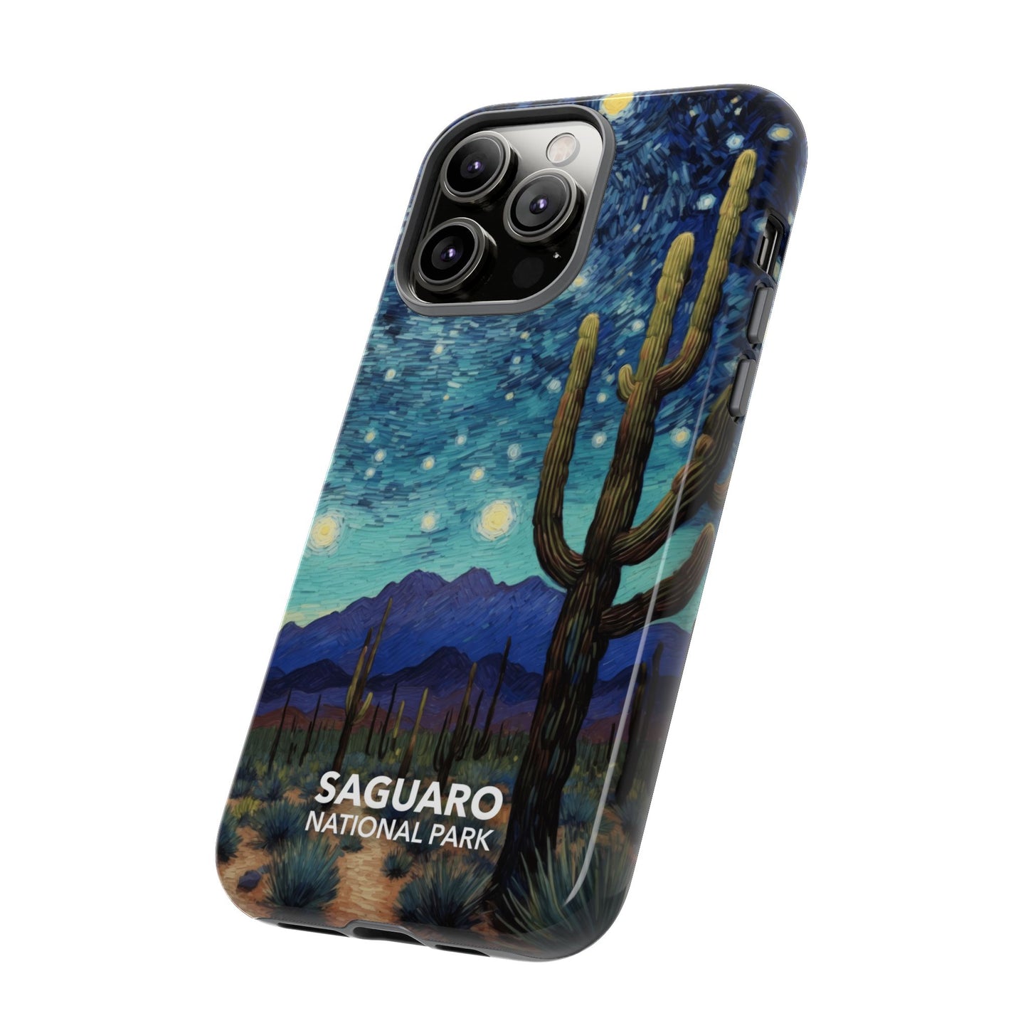 Saguaro National Park Phone Case - Starry Night