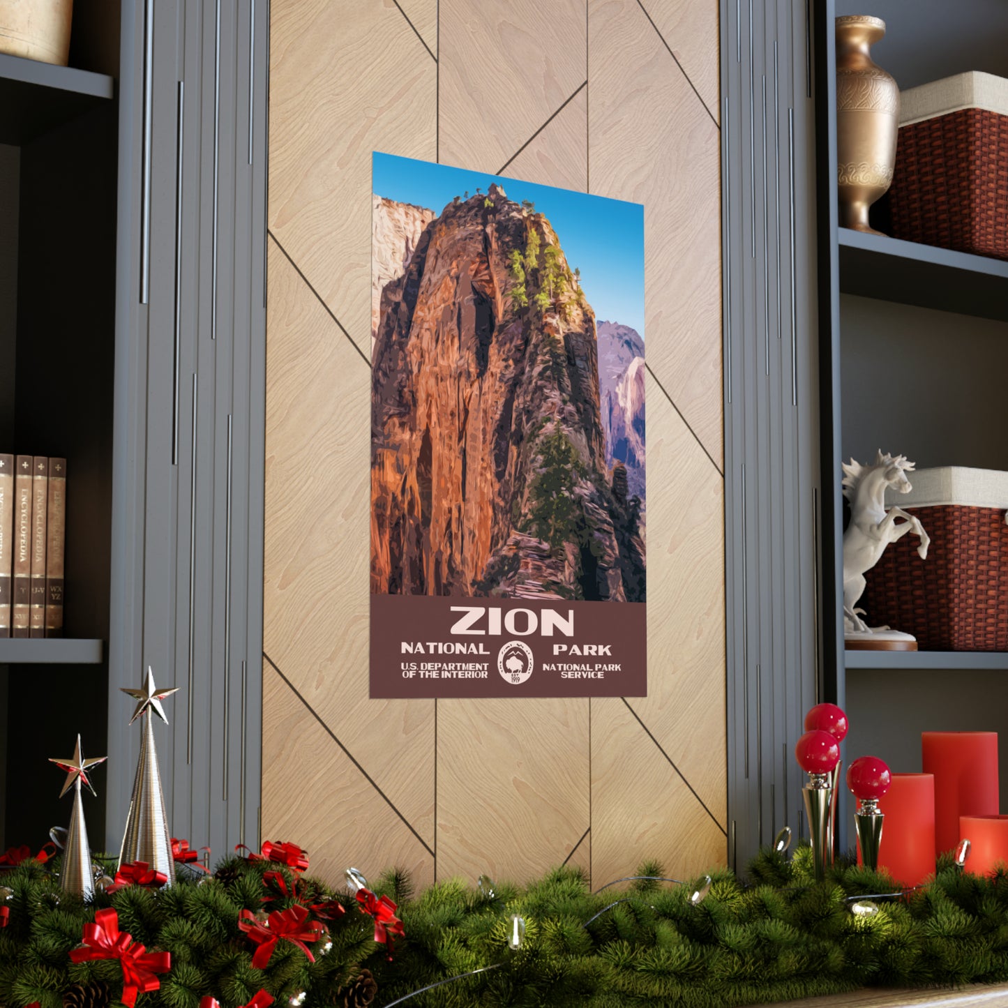 Zion National Park Poster