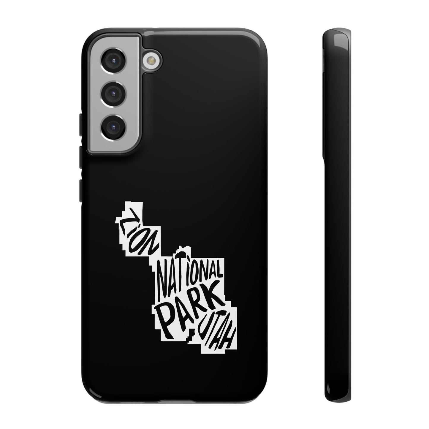 Zion National Park Phone Case - Map Design
