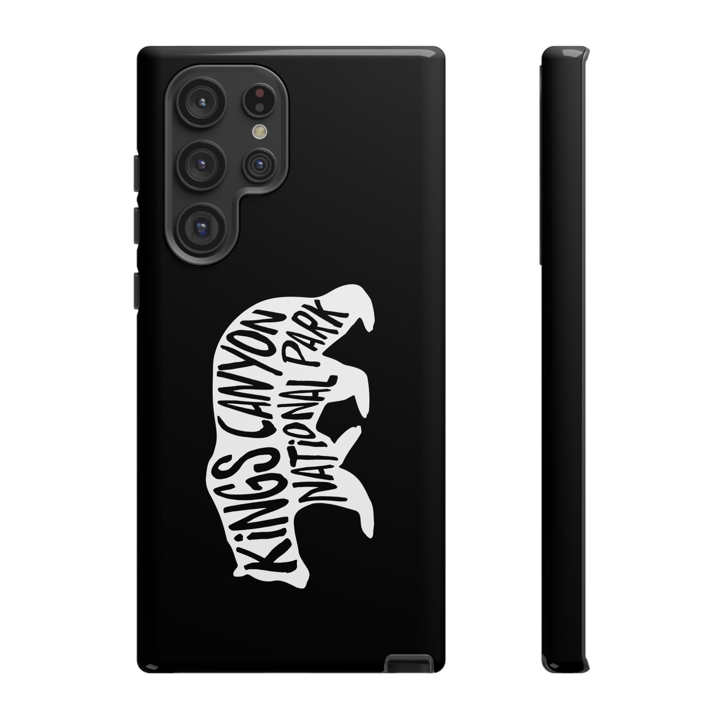 Kings Canyon National Park Phone Case - Black Bear Design