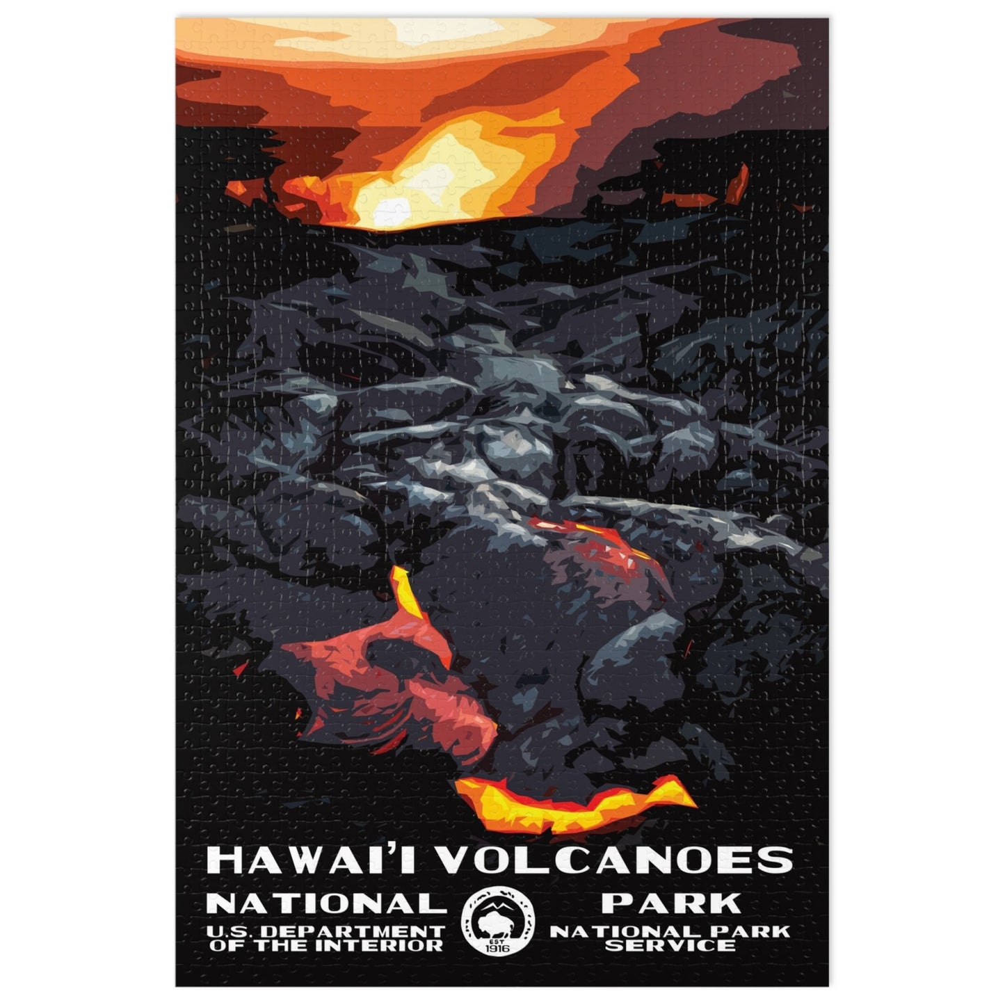 Hawaii Volcanoes National Park Jigsaw Puzzle - 1000 Pieces