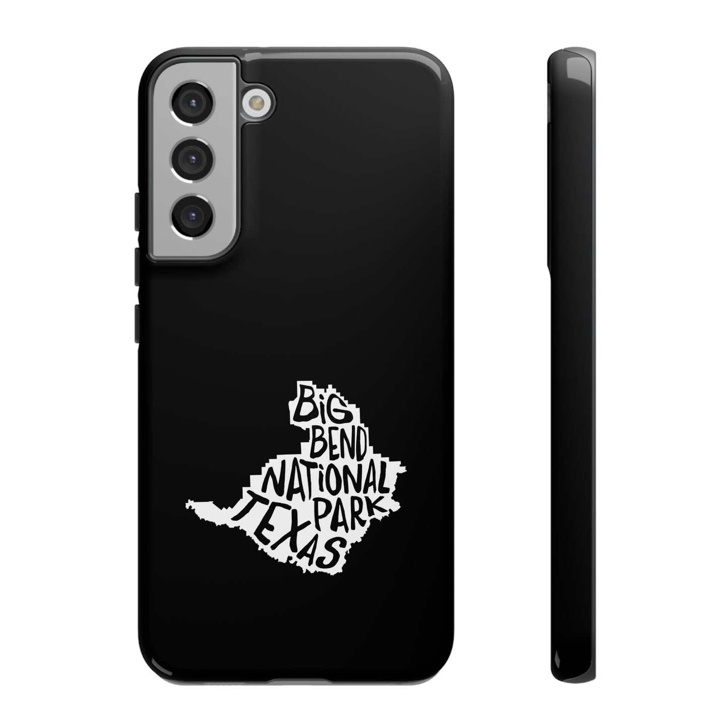 Big Bend National Park Phone Case - Map Design