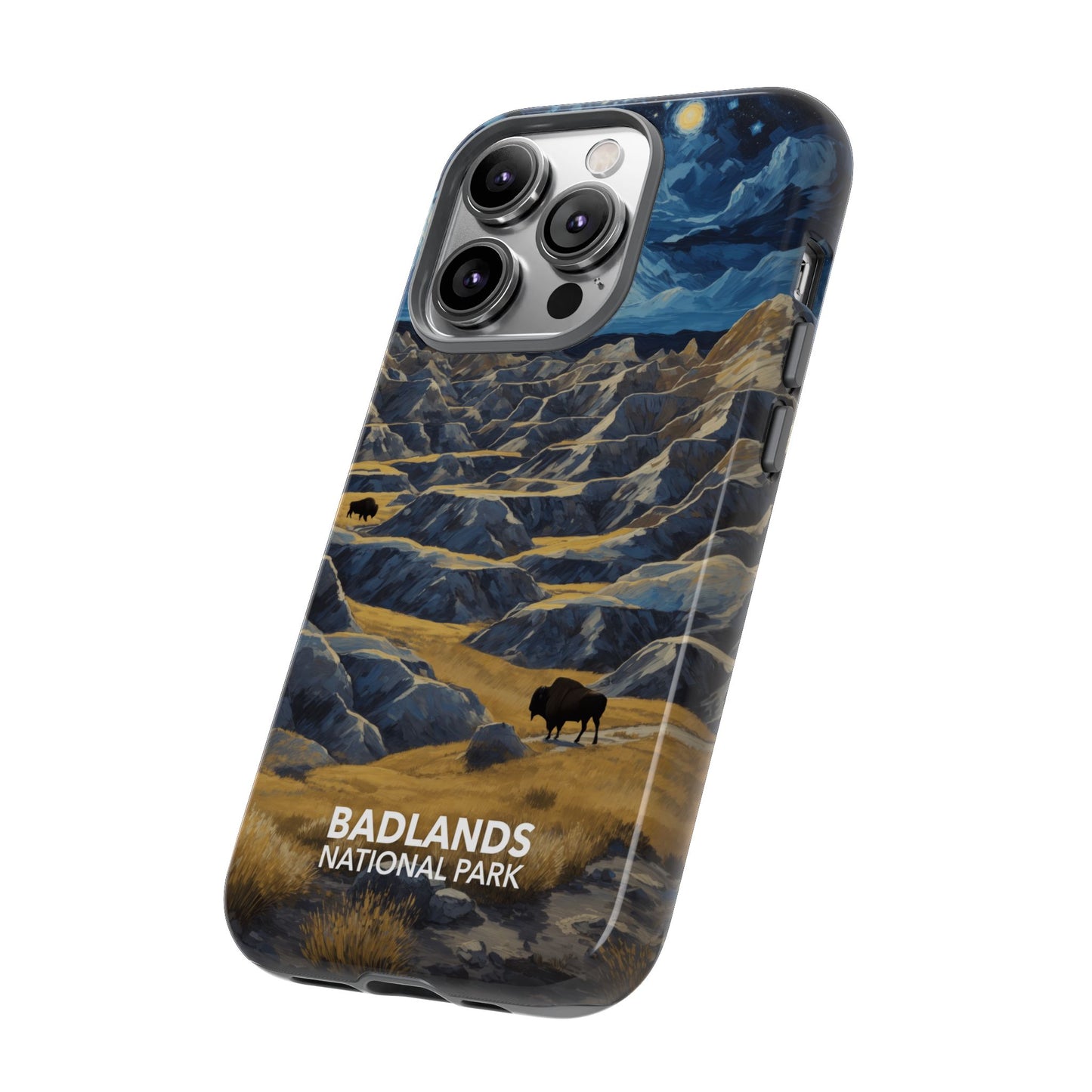 Badlands National Park Phone Case - Starry Night