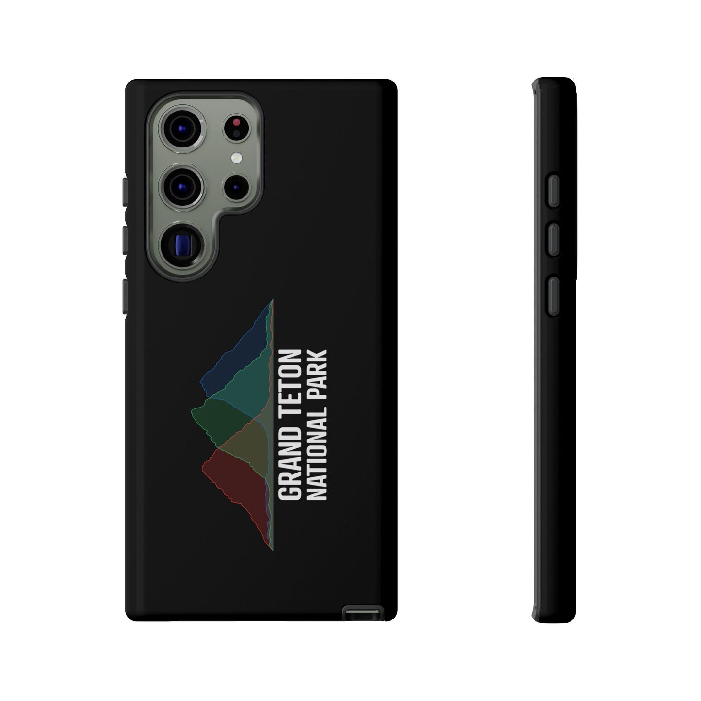 Grand Teton National Park Phone Case - Histogram Design