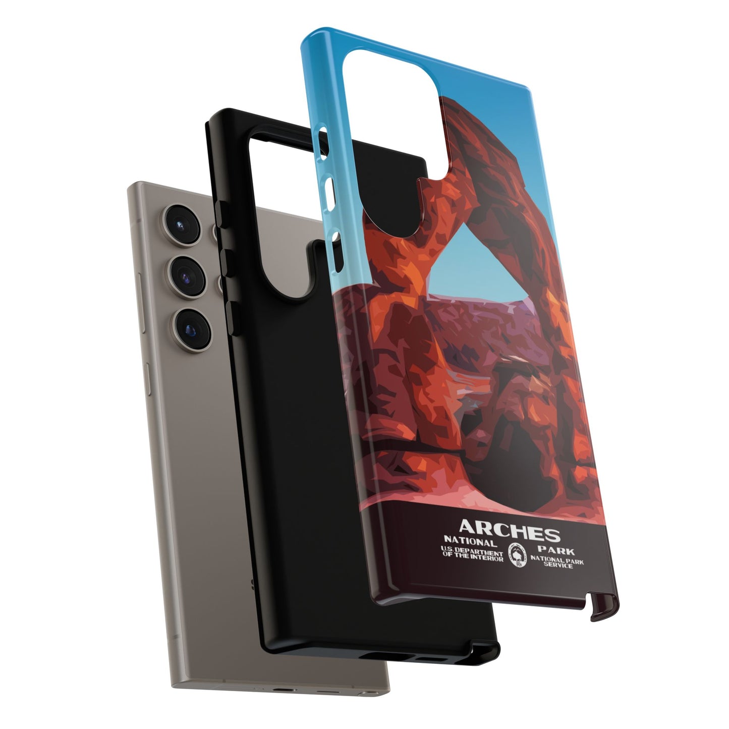 Arches National Park Phone Case - WPA Style