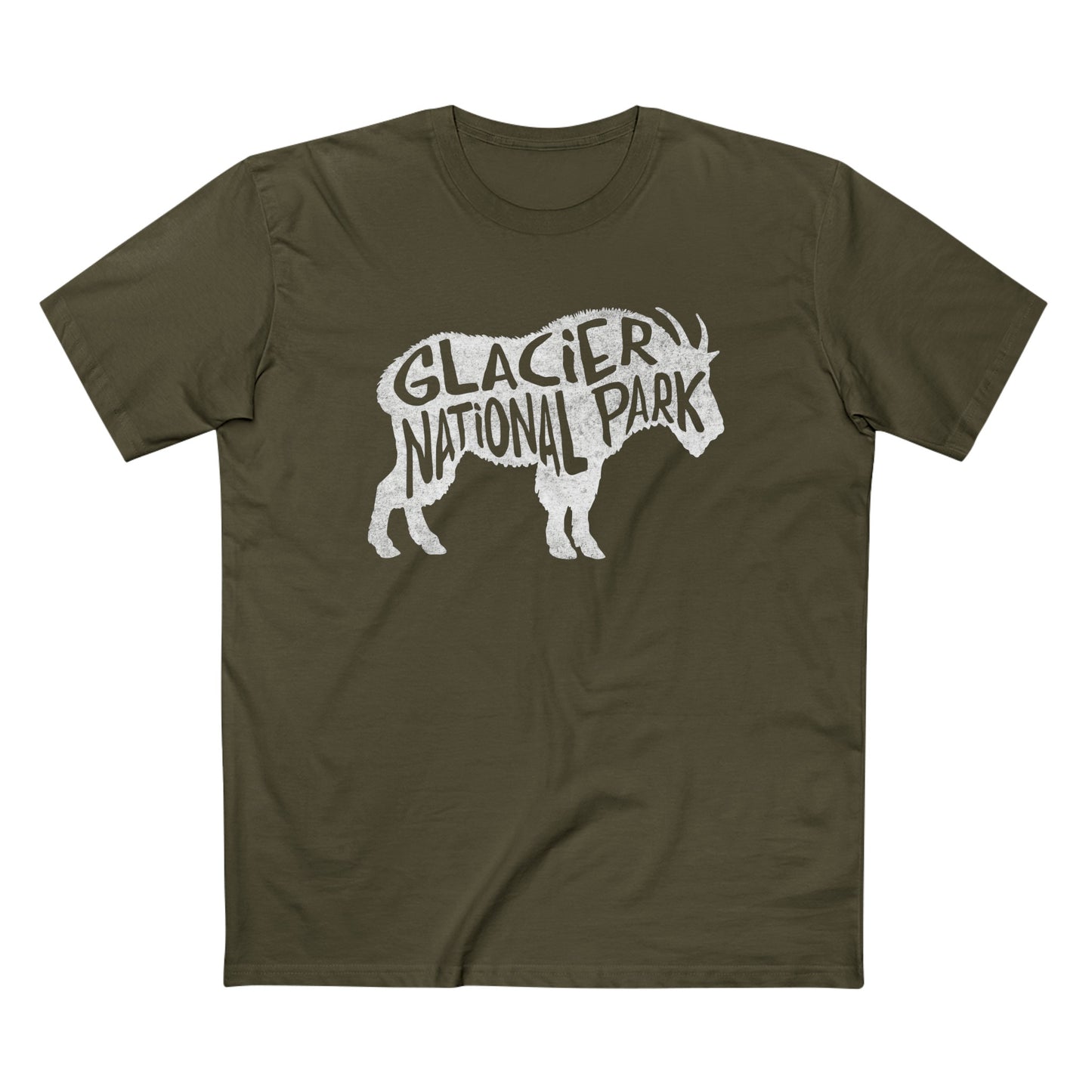 Glacier National Park T-Shirt - Mountain Goat