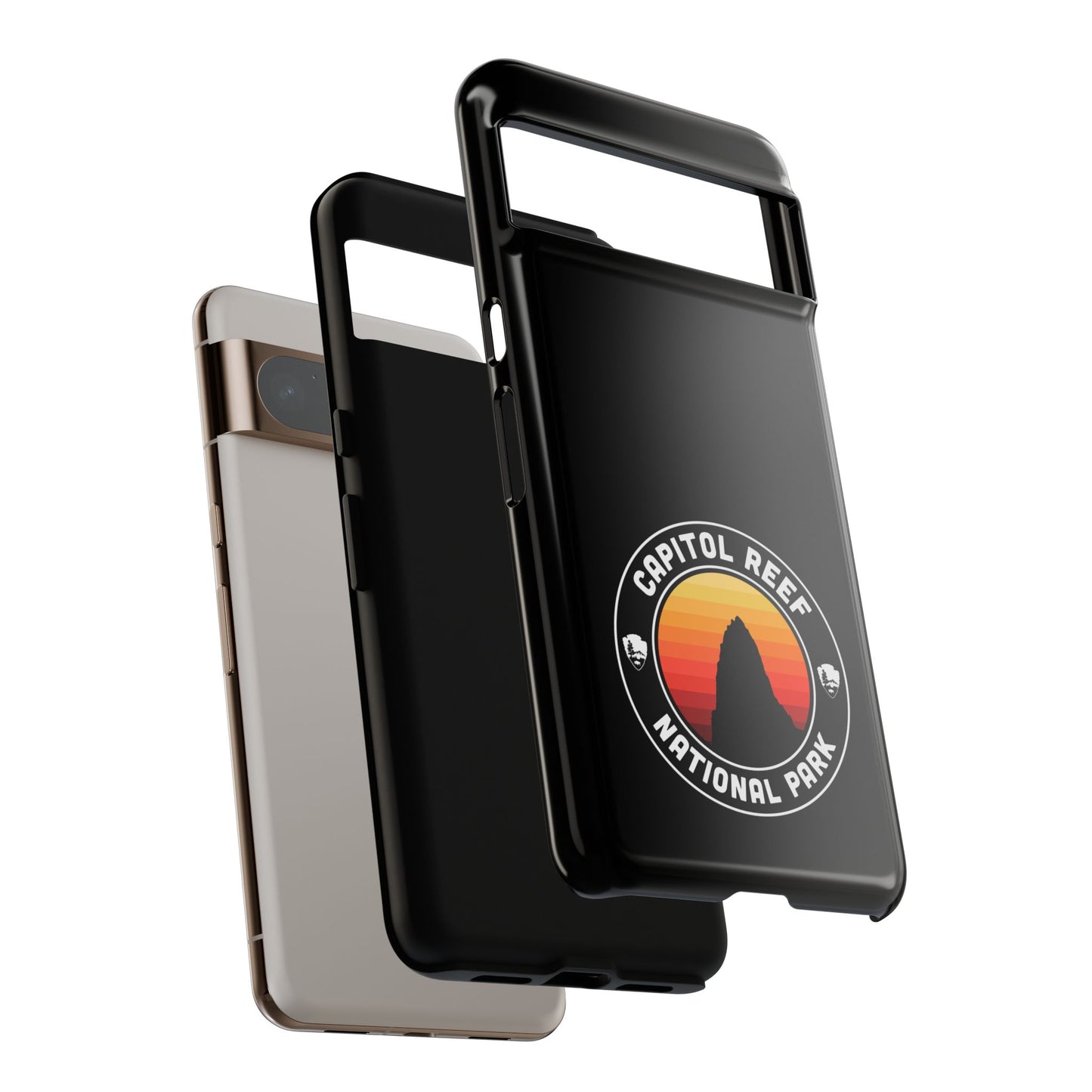 Capitol Reef National Park Phone Case - Round Emblem Design