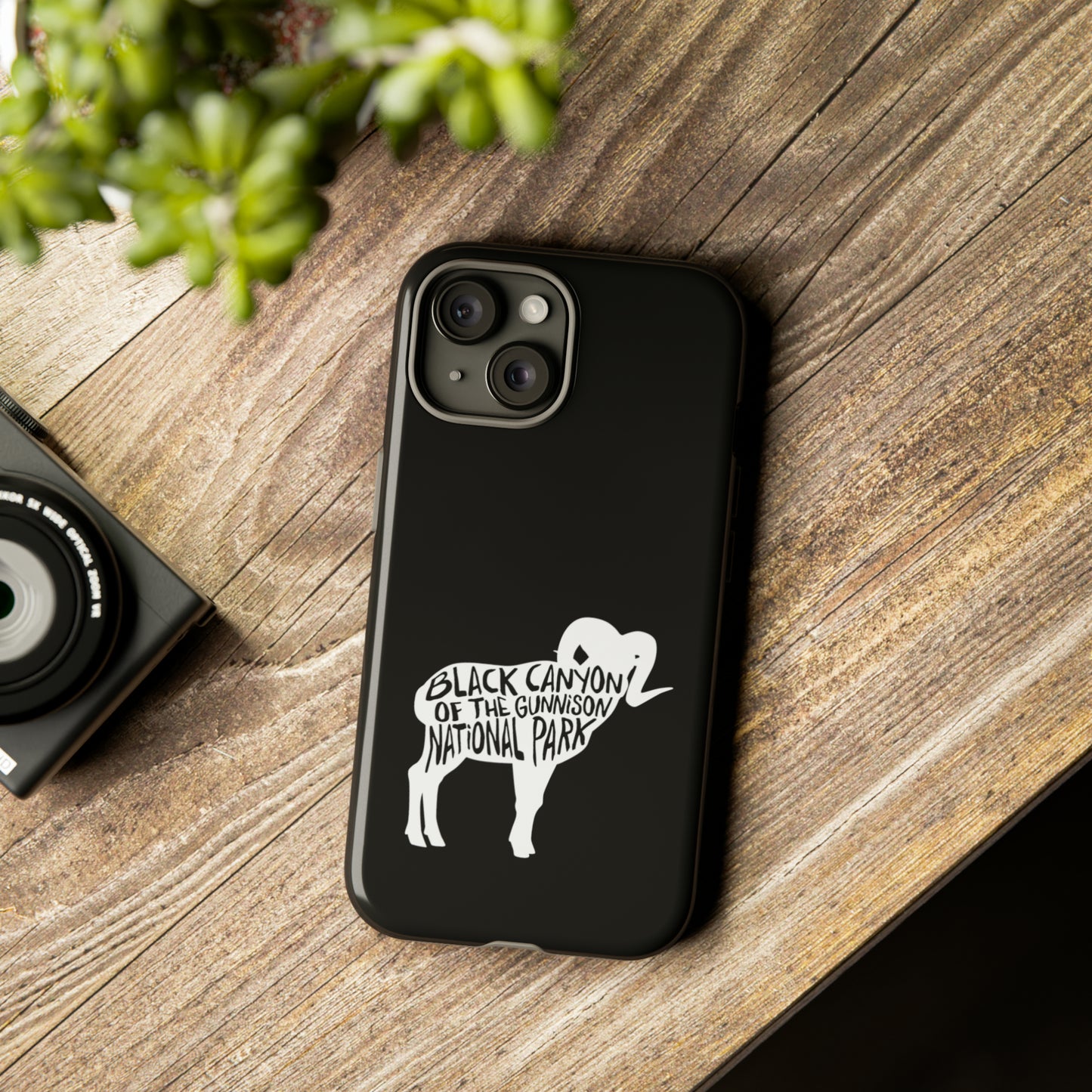 Black Canyon of the Gunnison National Park Phone Case - Bighorn Sheep Design
