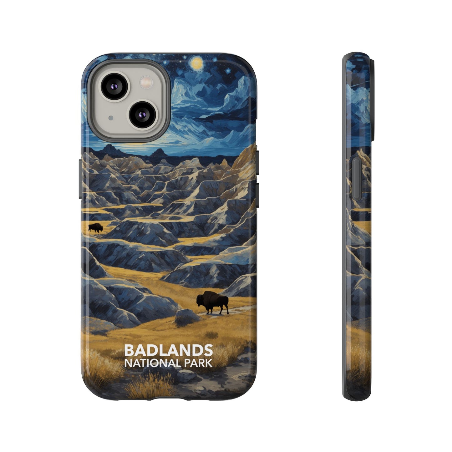 Badlands National Park Phone Case - Starry Night
