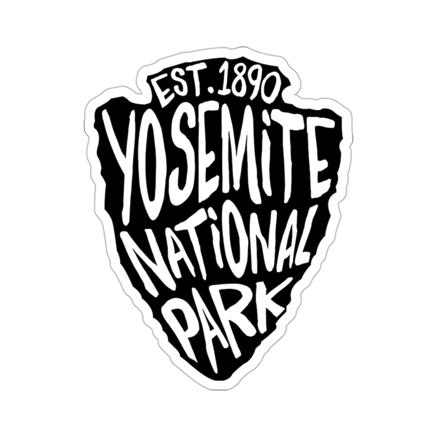 Yosemite National Park Sticker - Arrow Head Design